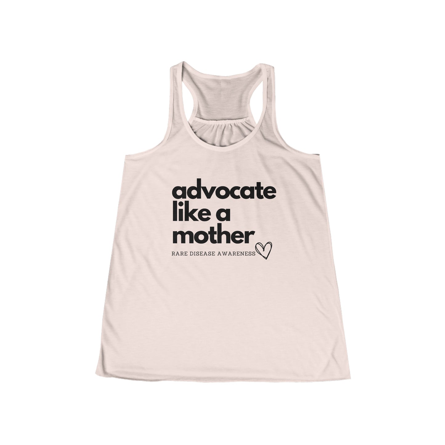 Advocate Like a Mother, Women's Flowy Racerback Tank