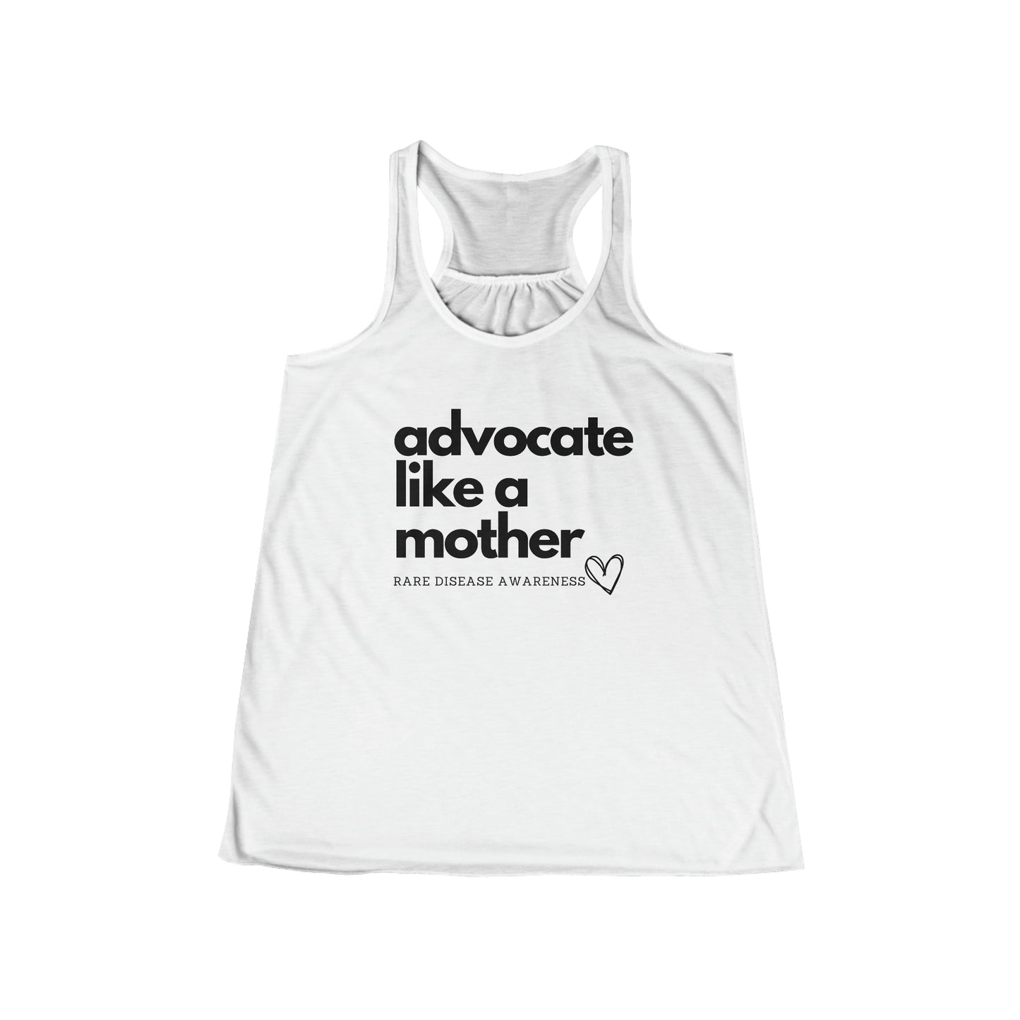 Advocate Like a Mother, Women's Flowy Racerback Tank