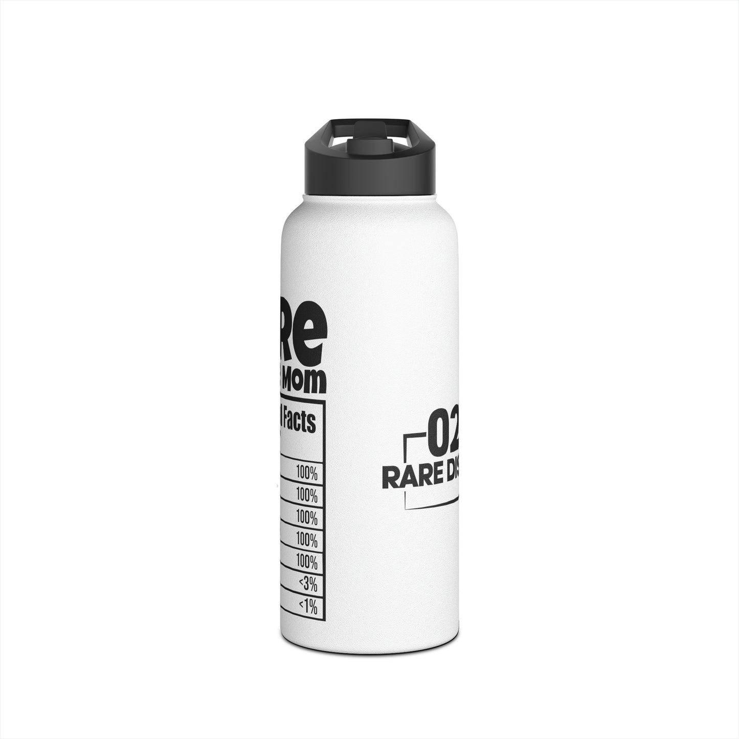 Rare NF-B Steel Water Bottle, Standard Lid