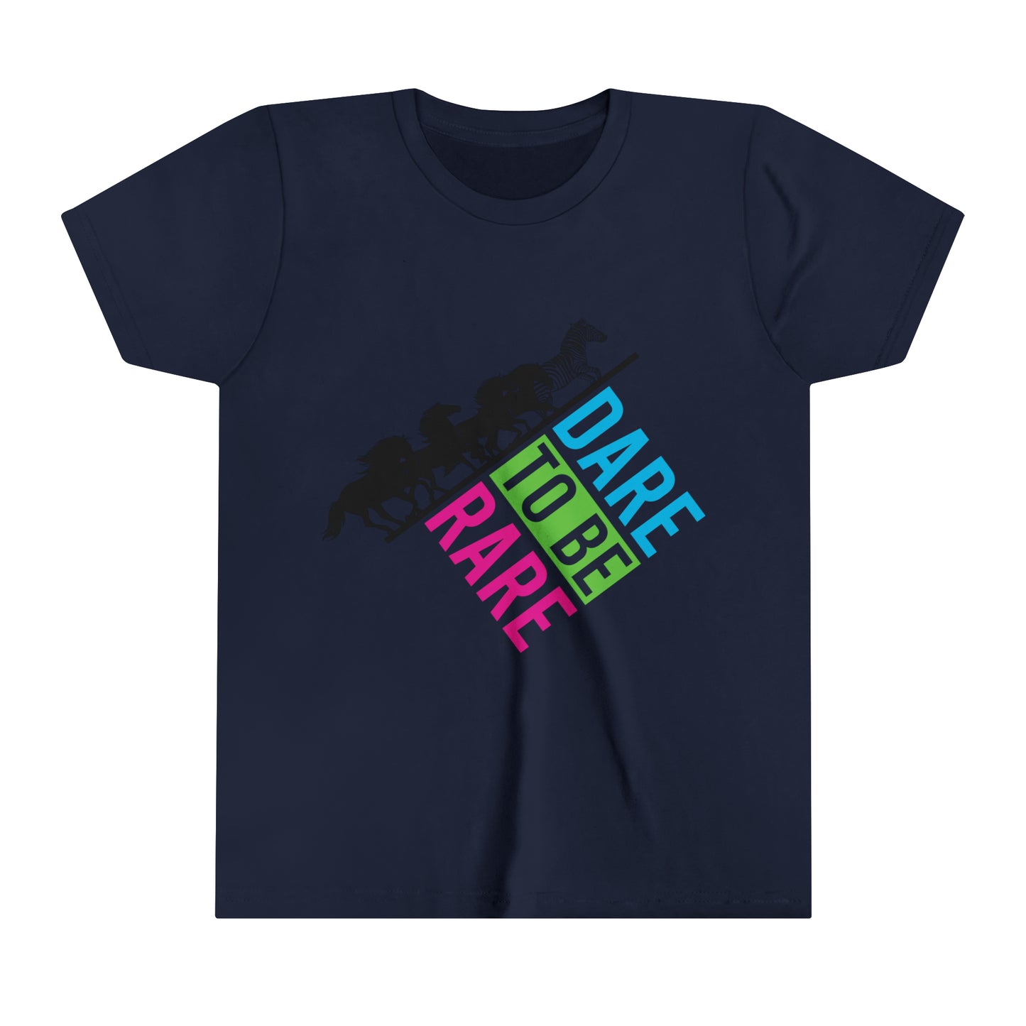 Rare Zebra Lead ASL Youth Short Sleeve Tee