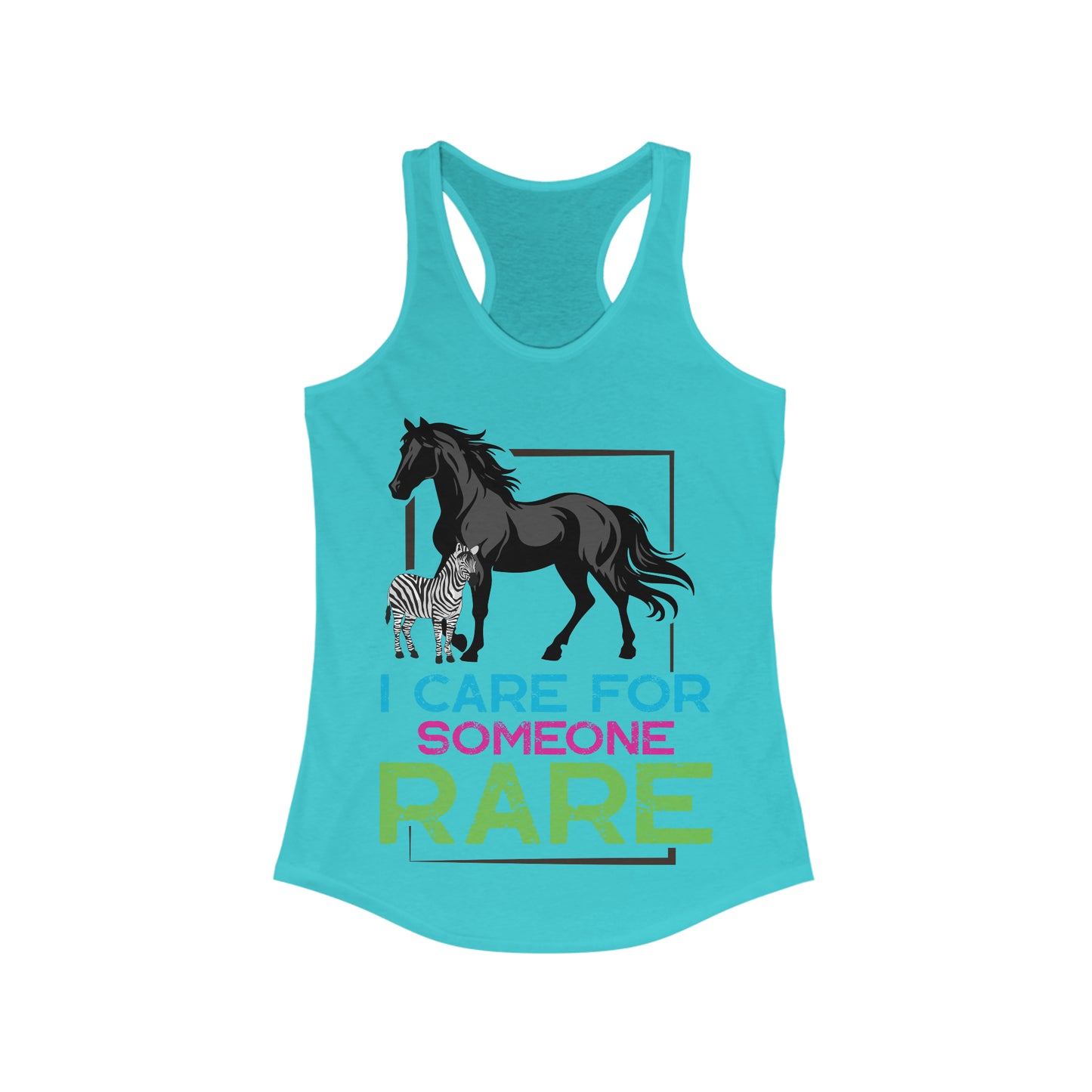Rare Horse Mom Women's Ideal Racerback Tank