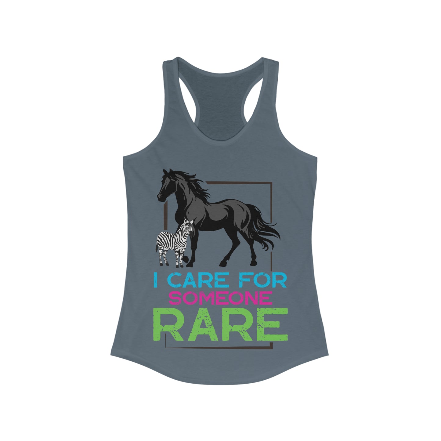 Rare Horse Mom Women's Ideal Racerback Tank