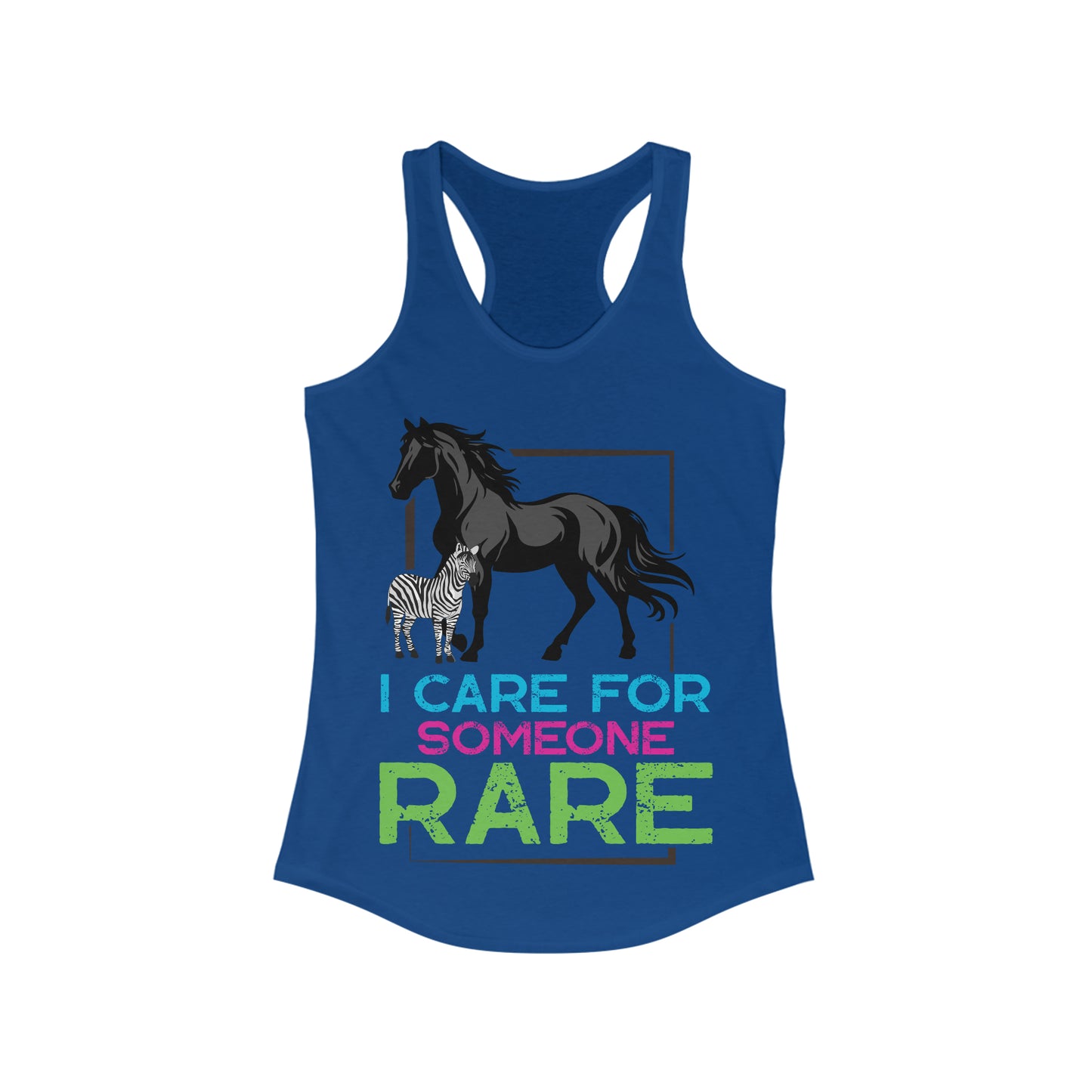 Rare Horse Mom Women's Ideal Racerback Tank