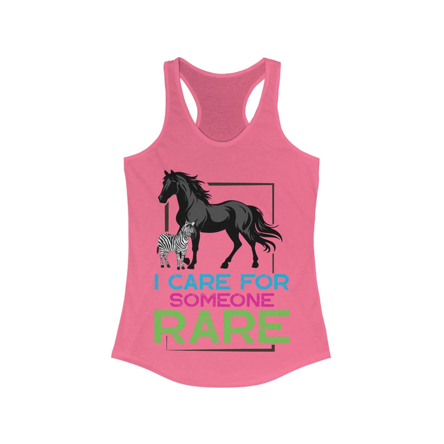 Rare Horse Mom Women's Ideal Racerback Tank