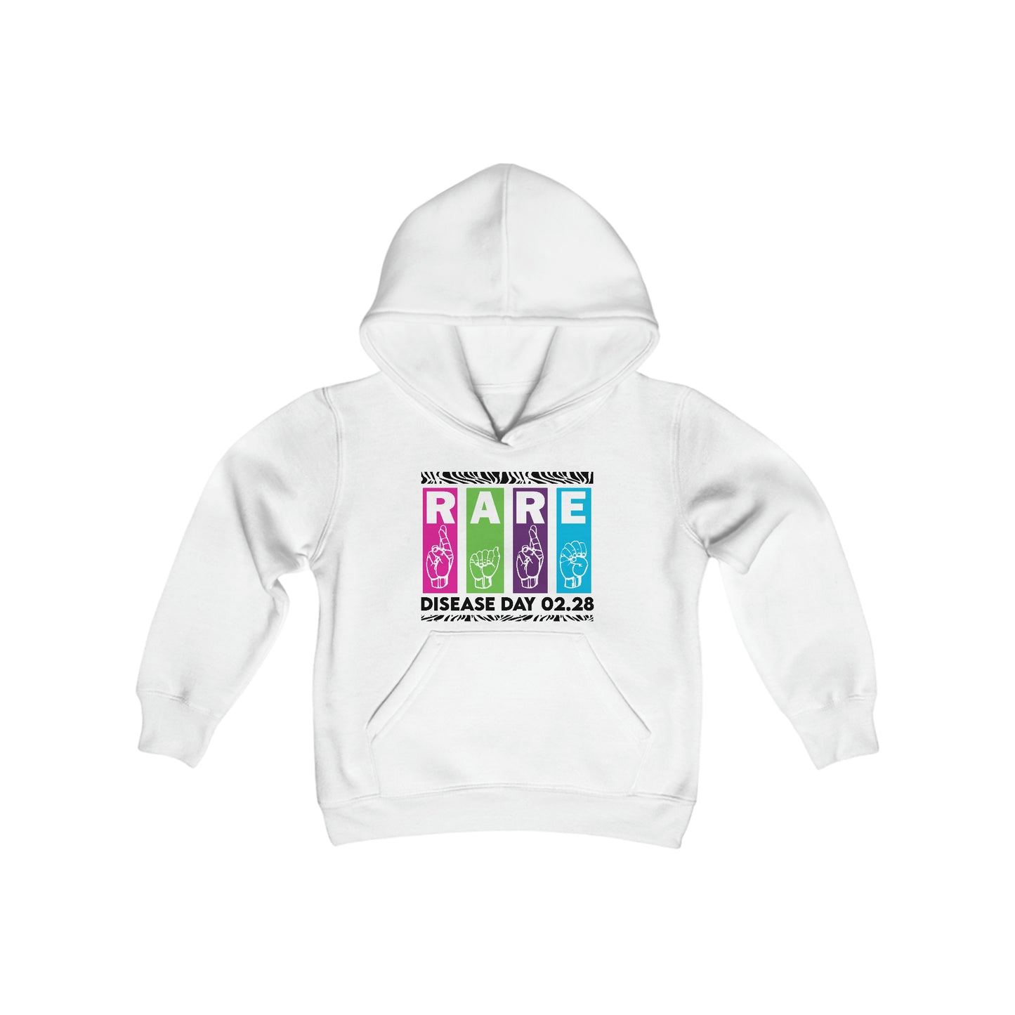 Rare Youth Heavy Blend Hooded Sweatshirt