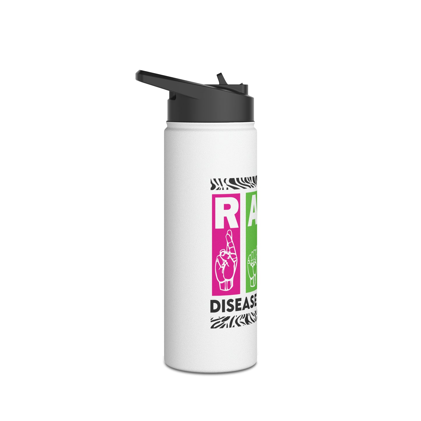 Rare Stainless Steel Water Bottle, Standard Lid