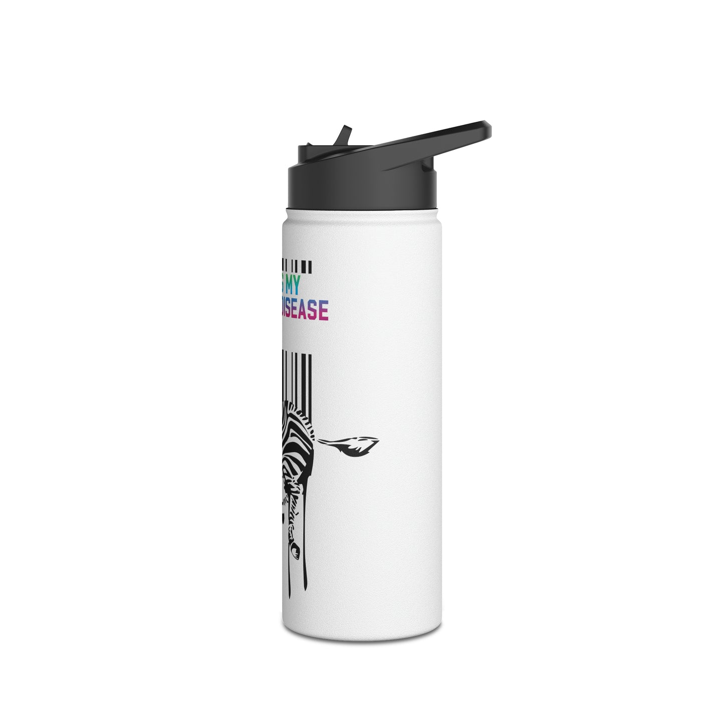 Rare UPC Stainless Steel Water Bottle, Standard Lid