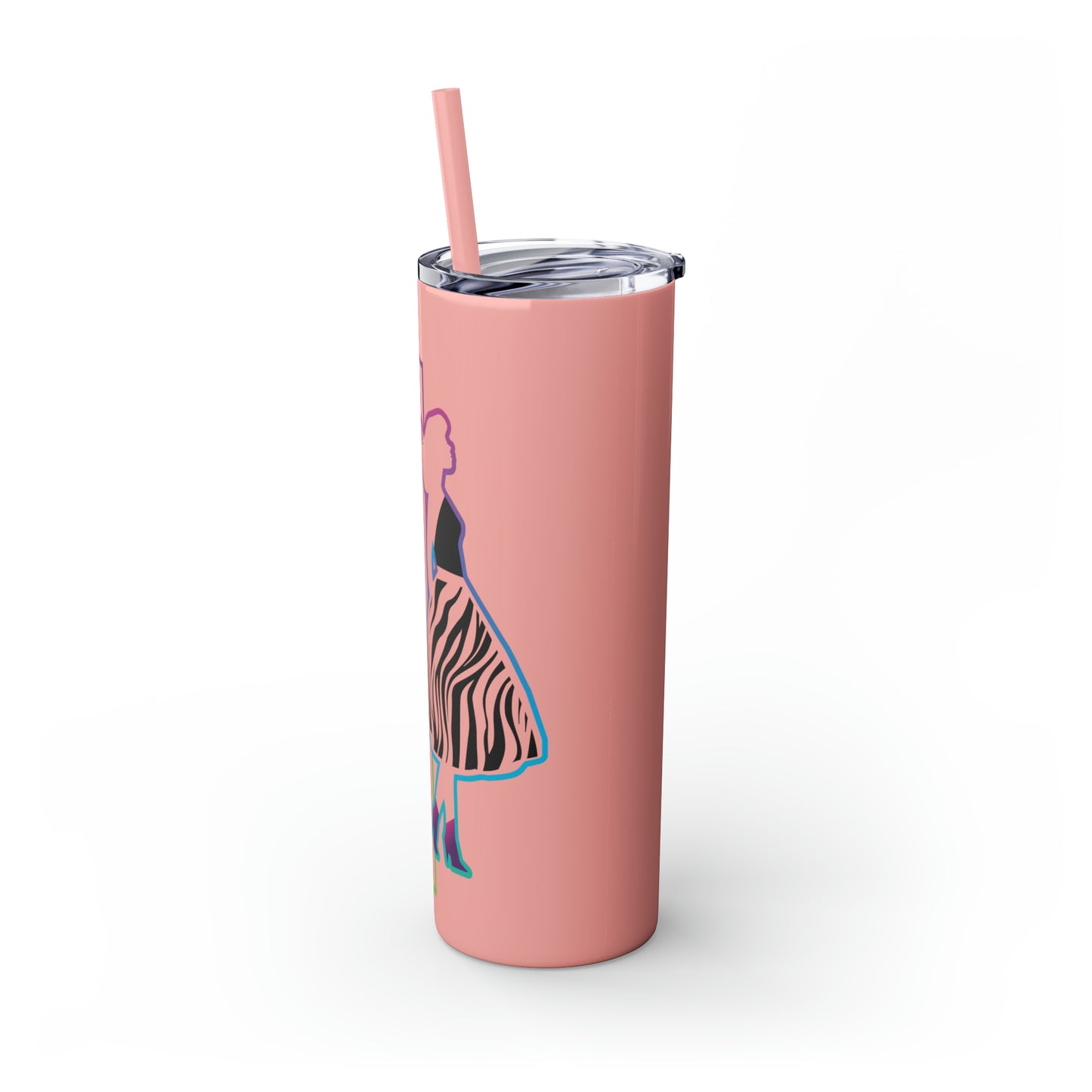 Rare Rayas Skinny Tumbler with Straw, 20oz