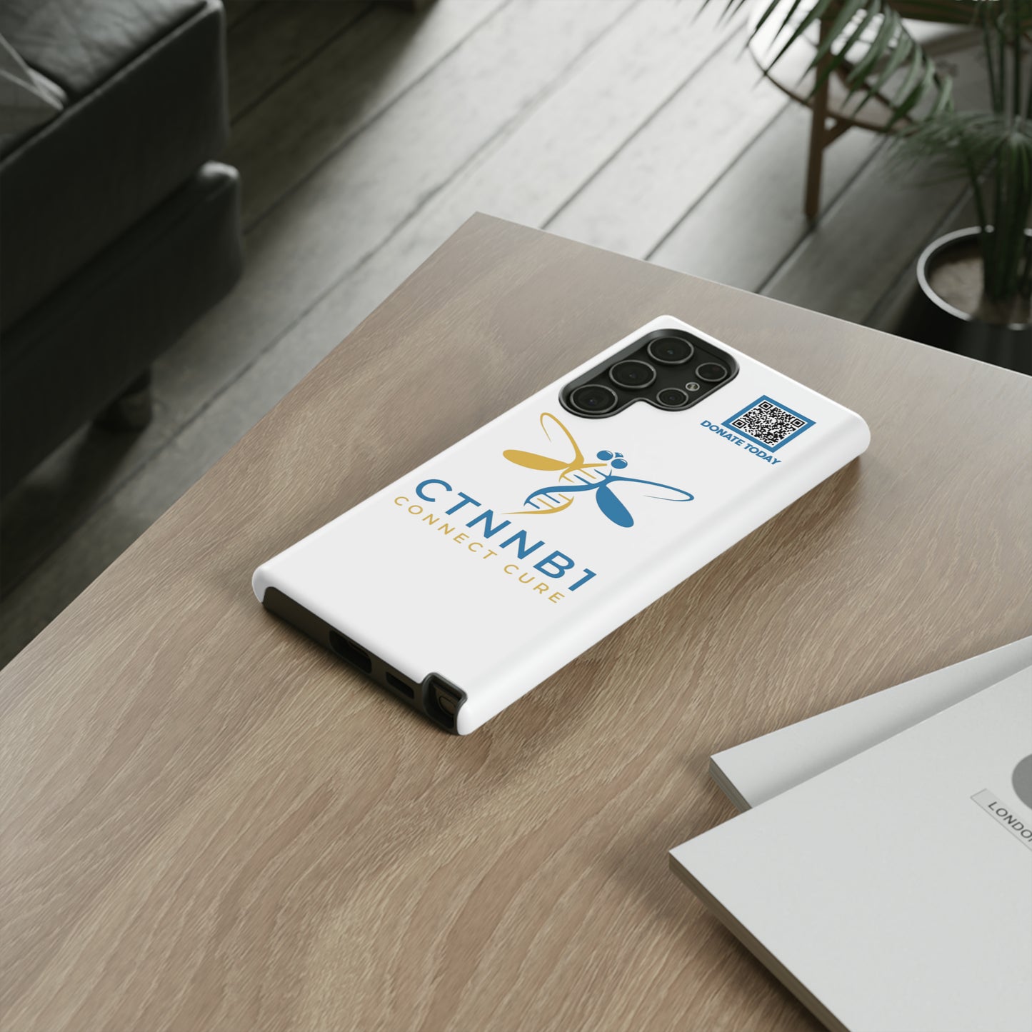 Phone Case 2023 White CTNNB1 logo