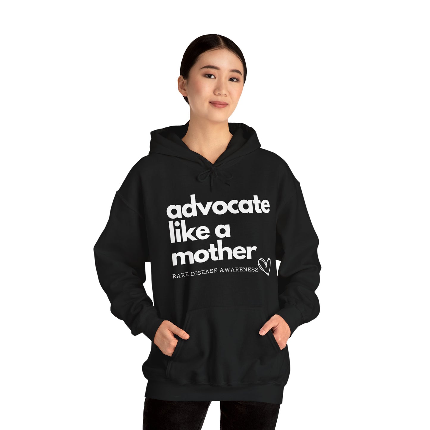 Advocate Like a Mother, Unisex Heavy Blend™ Hooded Sweatshirt