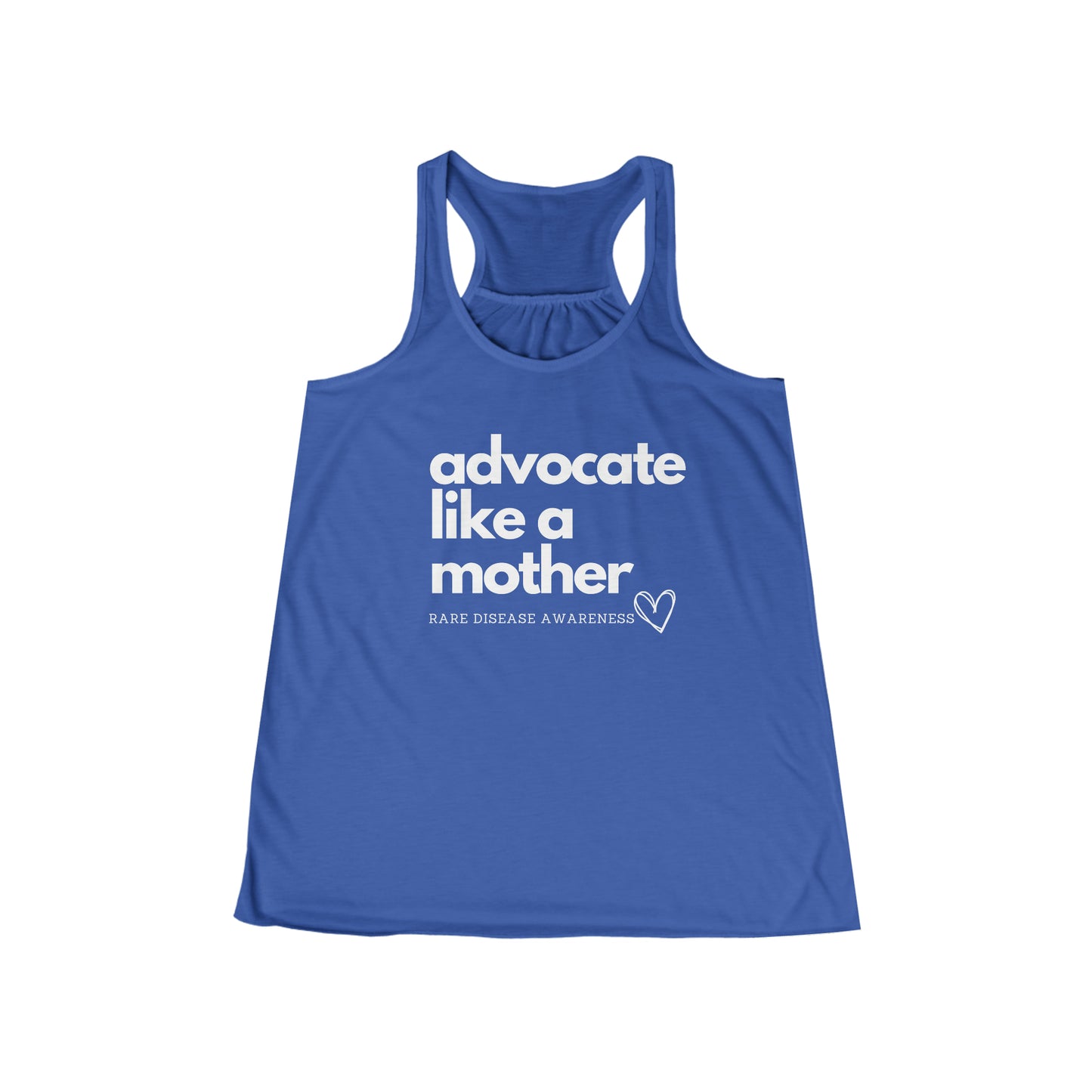Advocate Like a Mother, Women's Flowy Racerback Tank
