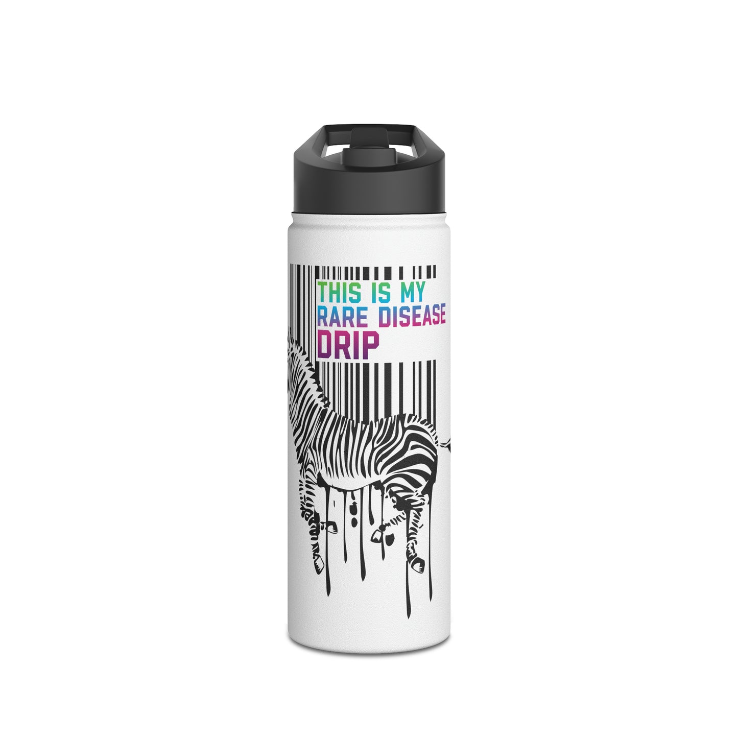 Rare UPC Stainless Steel Water Bottle, Standard Lid