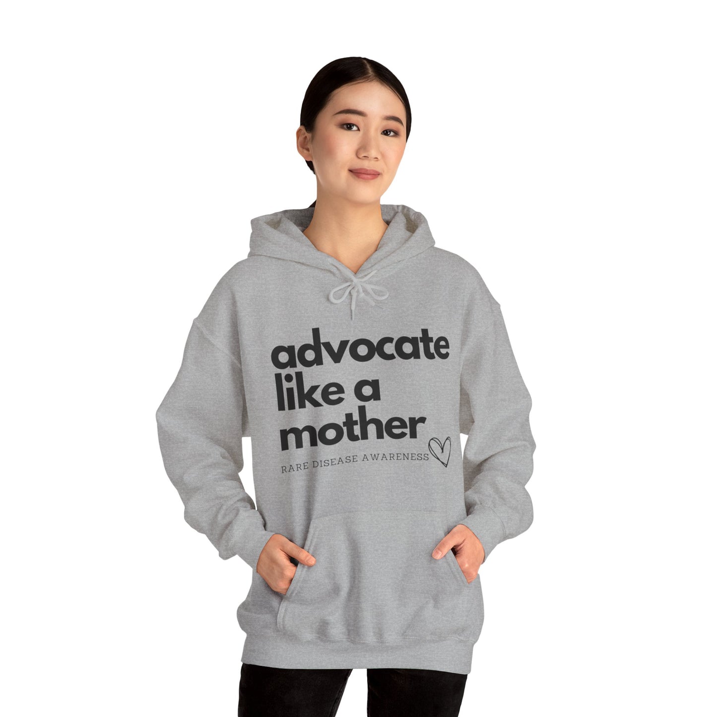 Advocate Like a Mother, Unisex Heavy Blend™ Hooded Sweatshirt