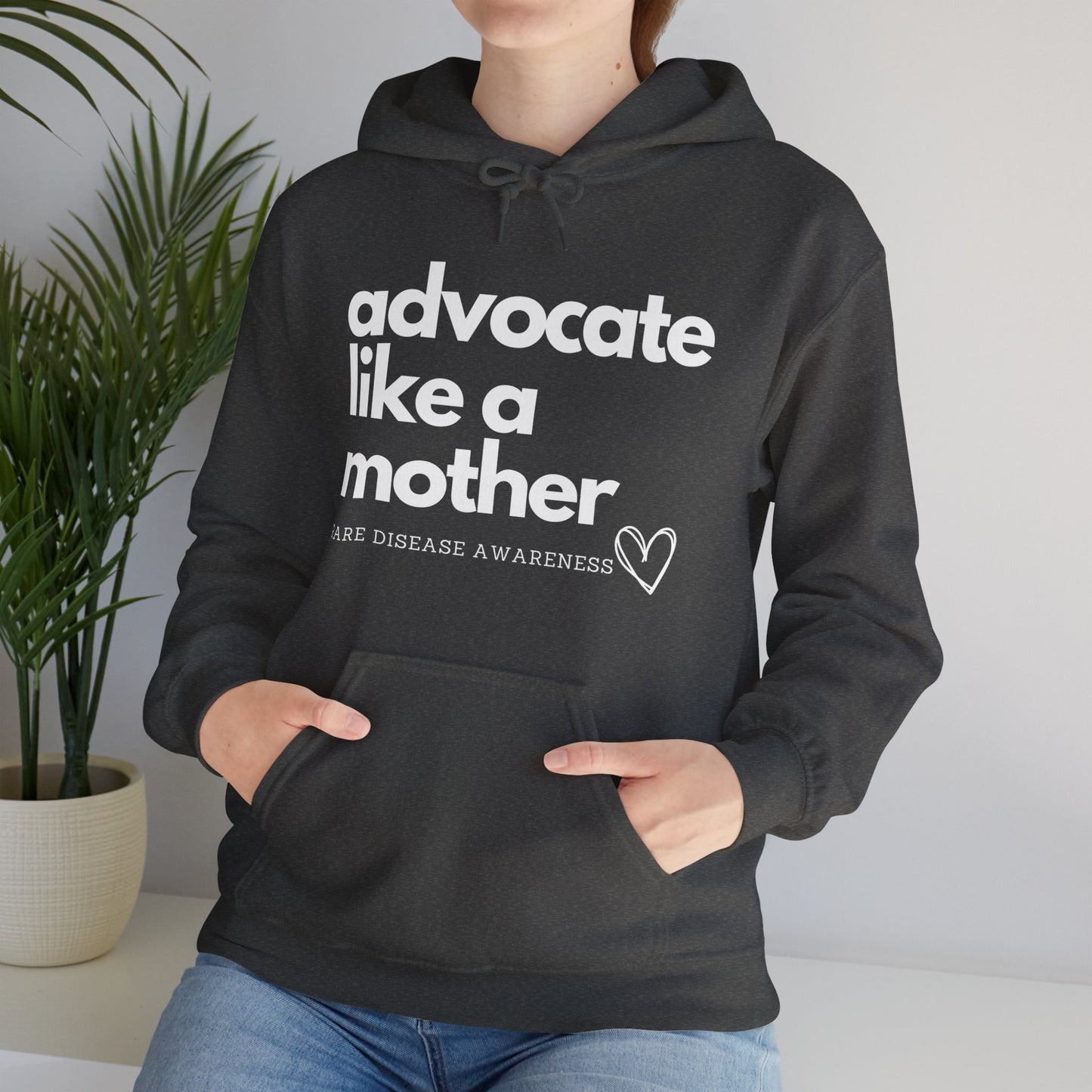 Advocate Like a Mother, Unisex Heavy Blend™ Hooded Sweatshirt