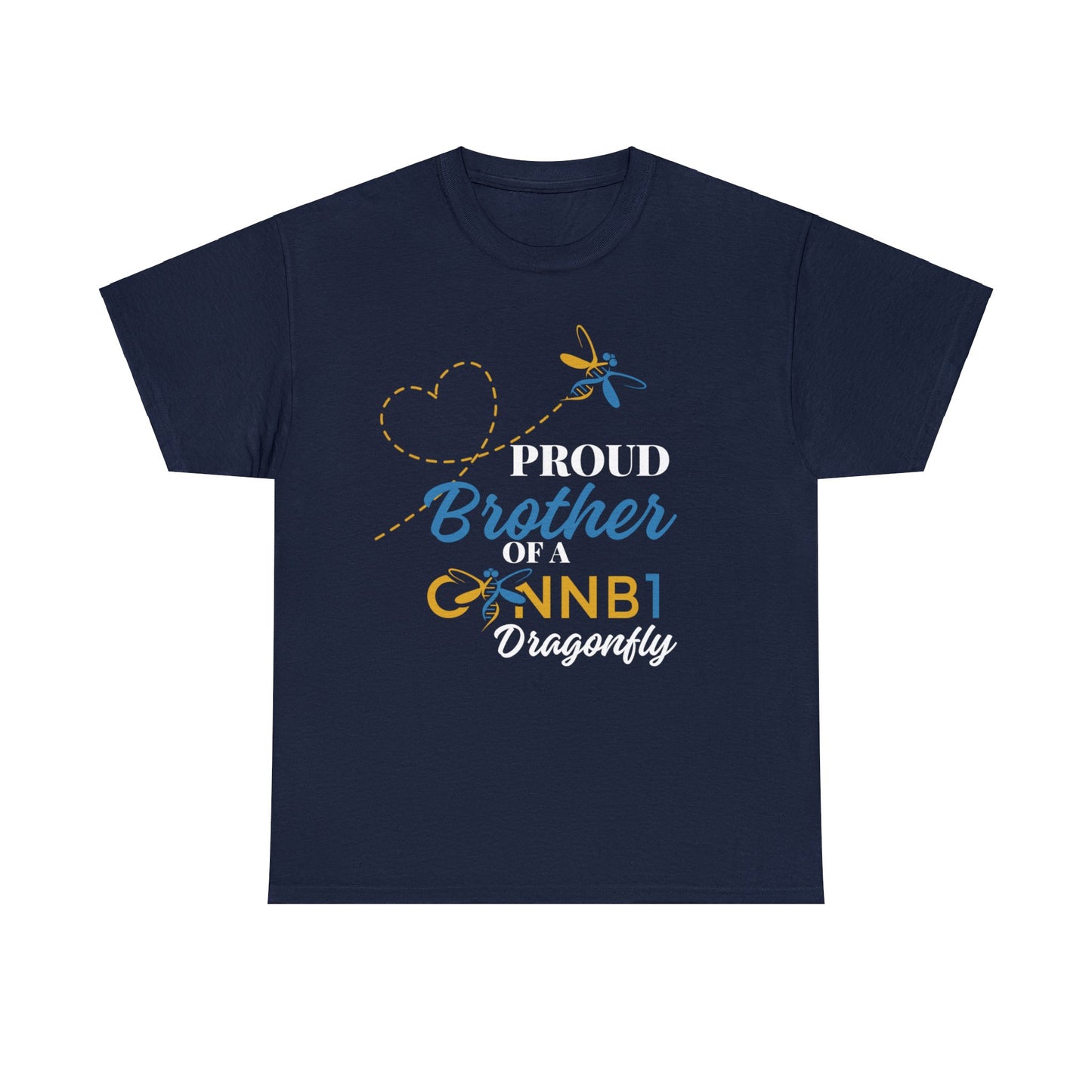 Proud Dragonfly: Brother, Unisex Heavy Cotton Tee
