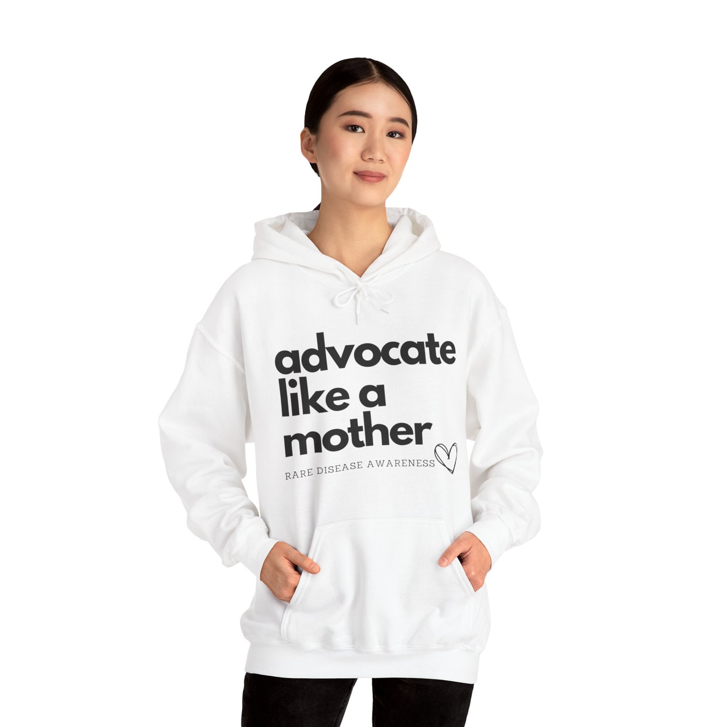 Advocate Like a Mother, Unisex Heavy Blend™ Hooded Sweatshirt