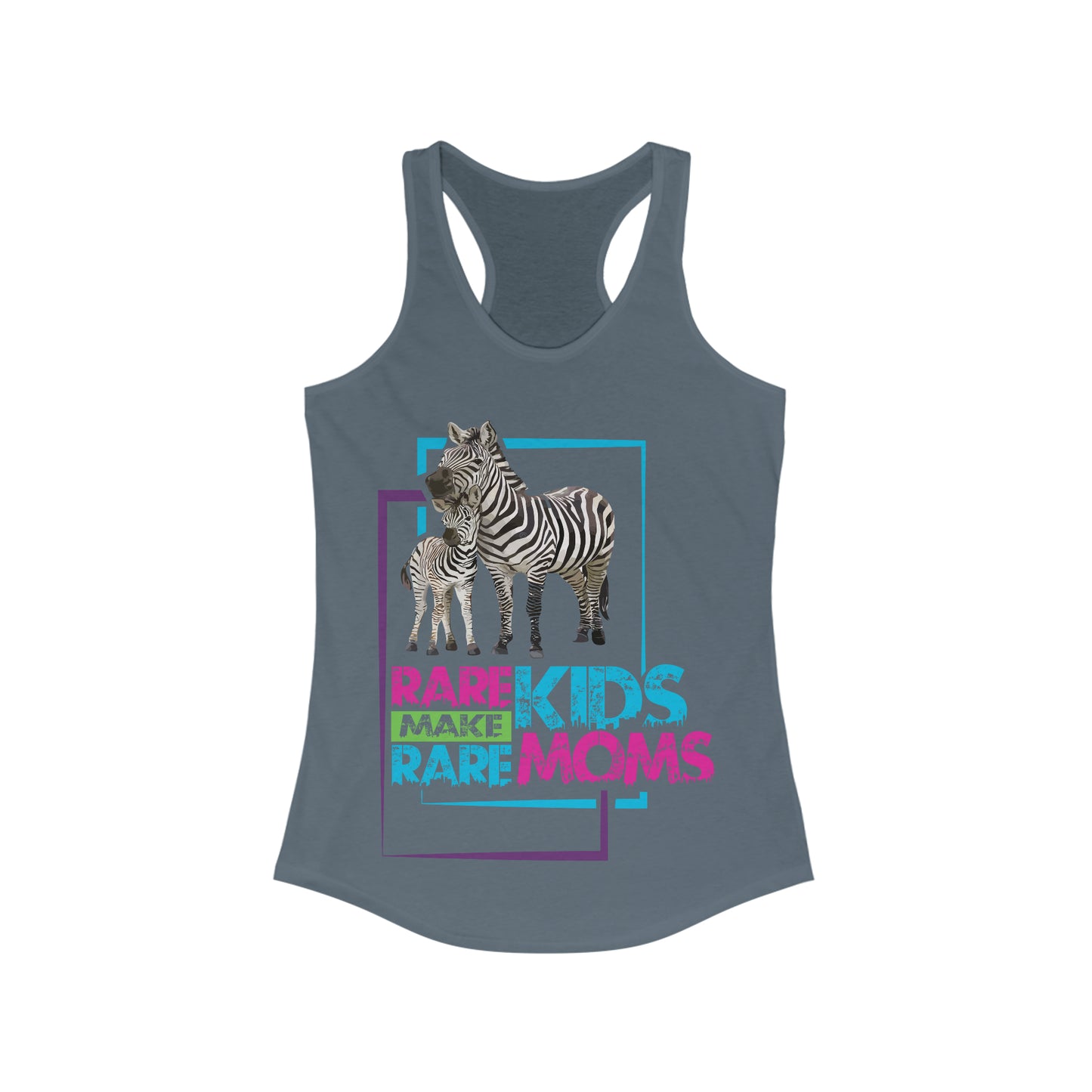 Rare Zebras Women's Ideal Racerback Tank