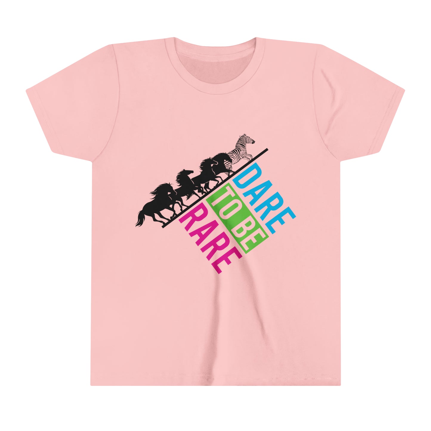 Rare Zebra Lead ASL Youth Short Sleeve Tee