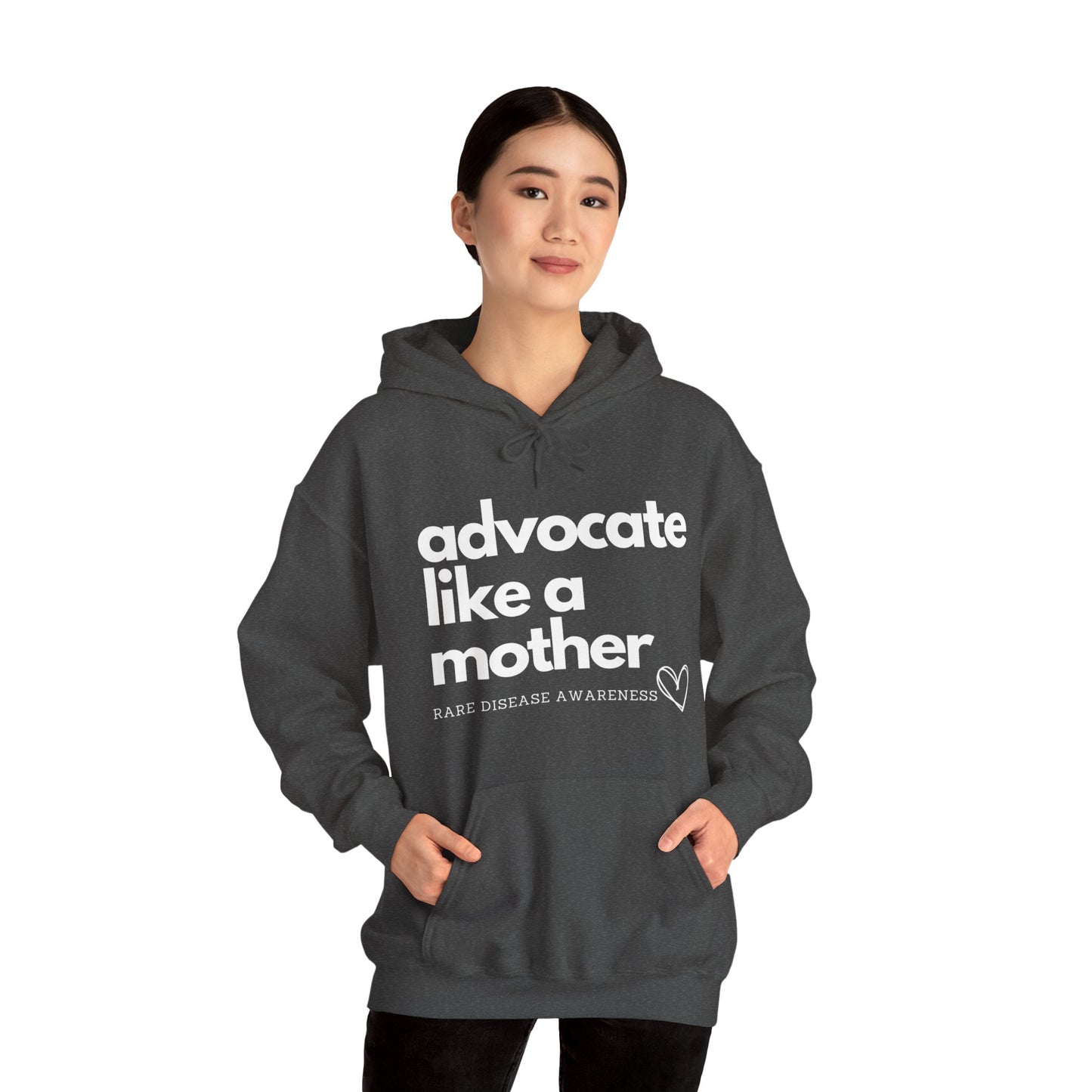 Advocate Like a Mother, Unisex Heavy Blend™ Hooded Sweatshirt