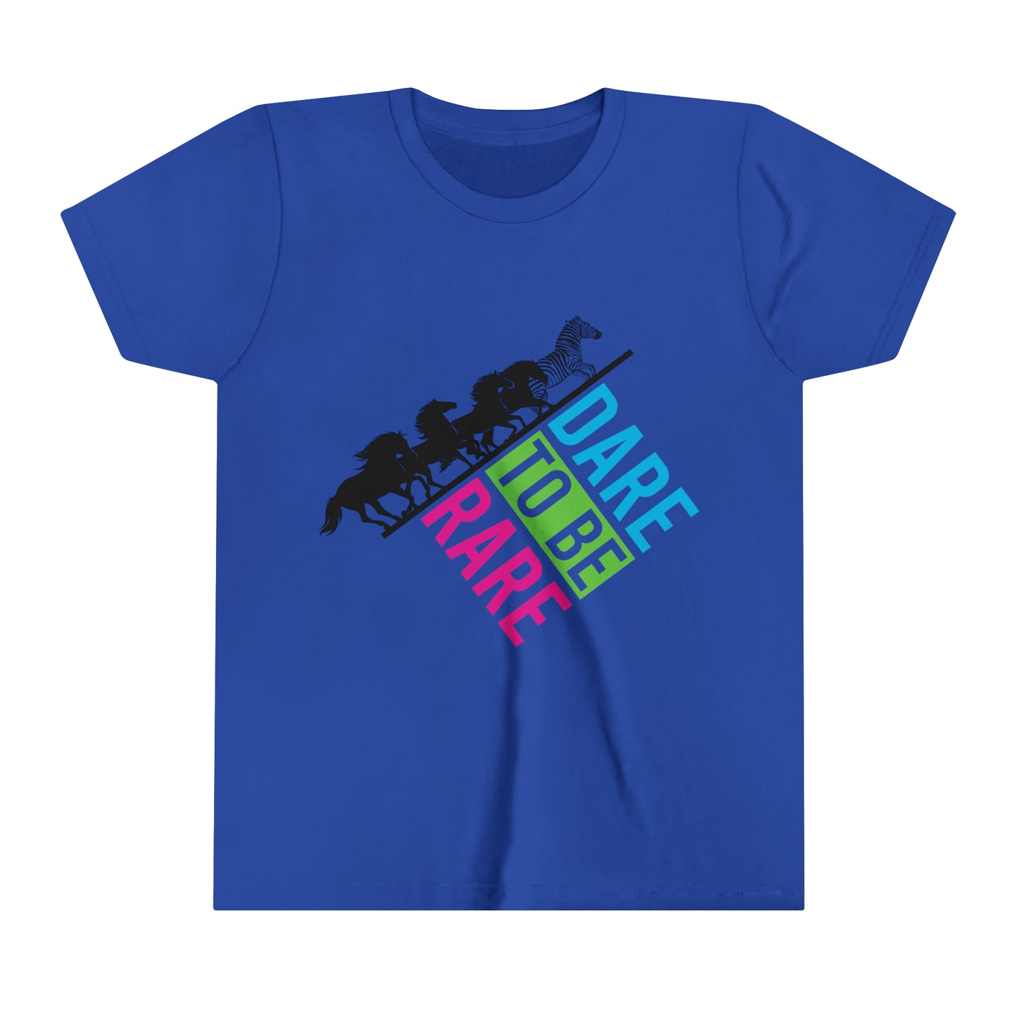 Rare Zebra Lead ASL Youth Short Sleeve Tee