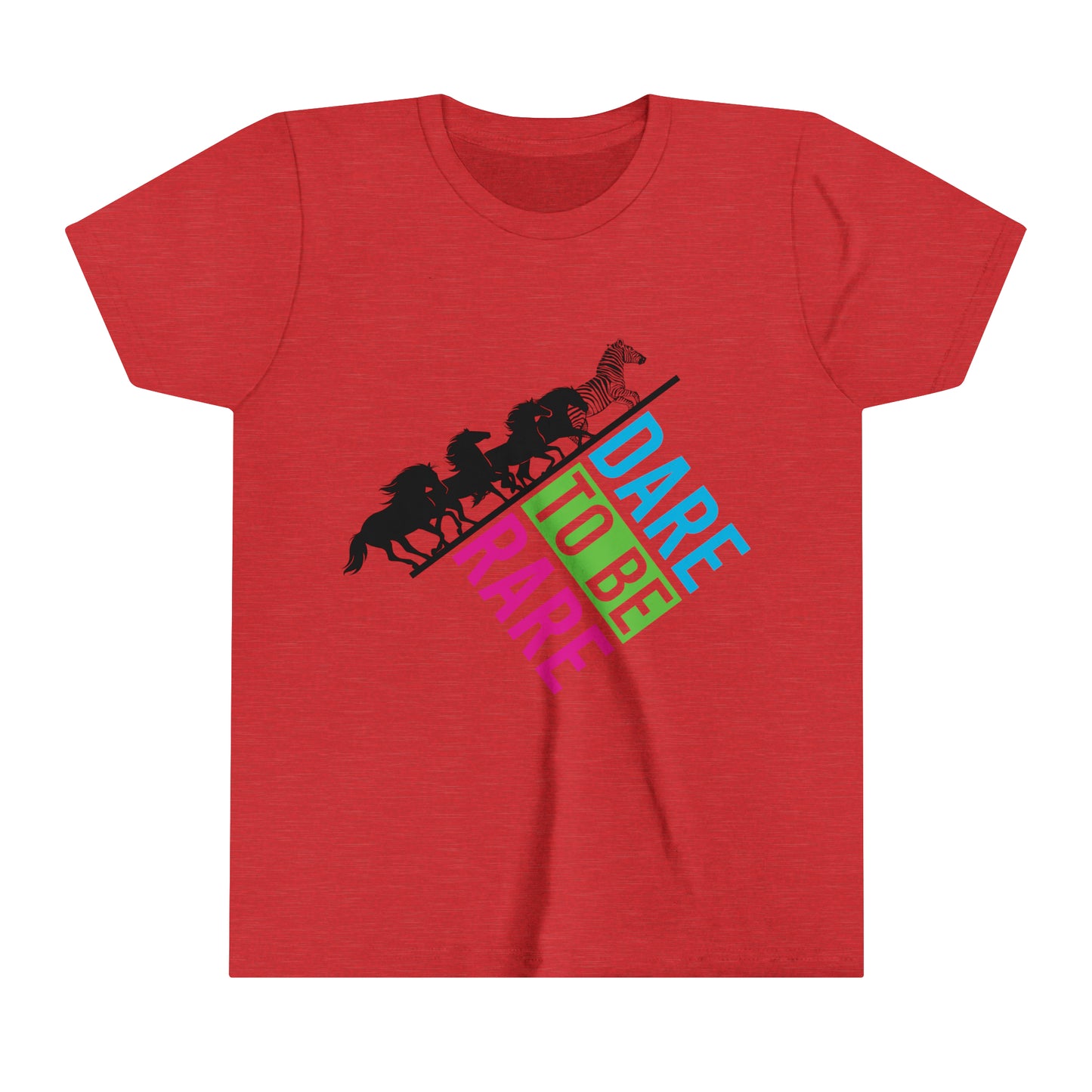 Rare Zebra Lead ASL Youth Short Sleeve Tee