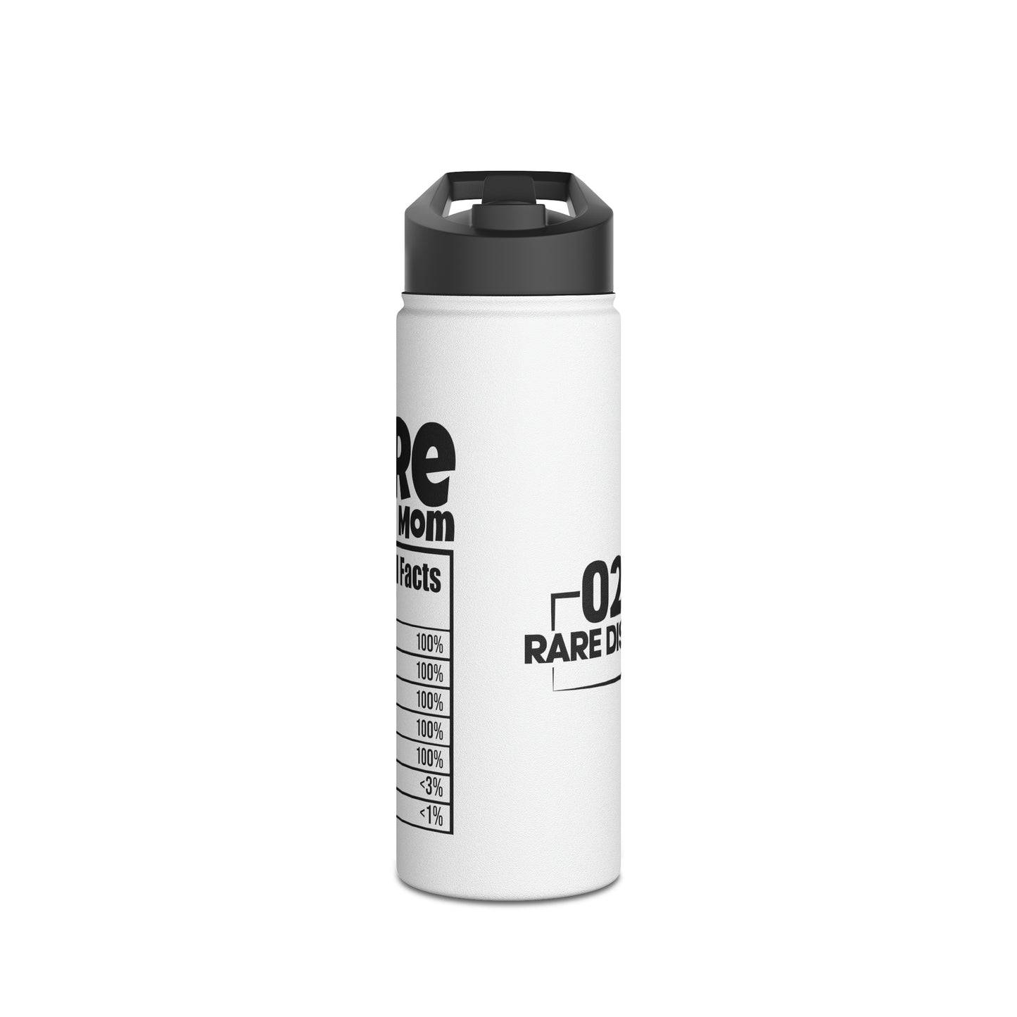 Rare NF-B Steel Water Bottle, Standard Lid