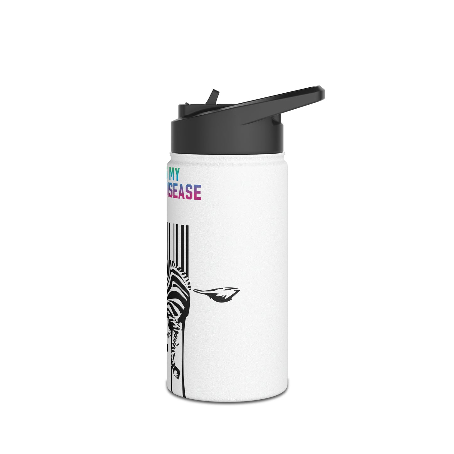 Rare UPC Stainless Steel Water Bottle, Standard Lid