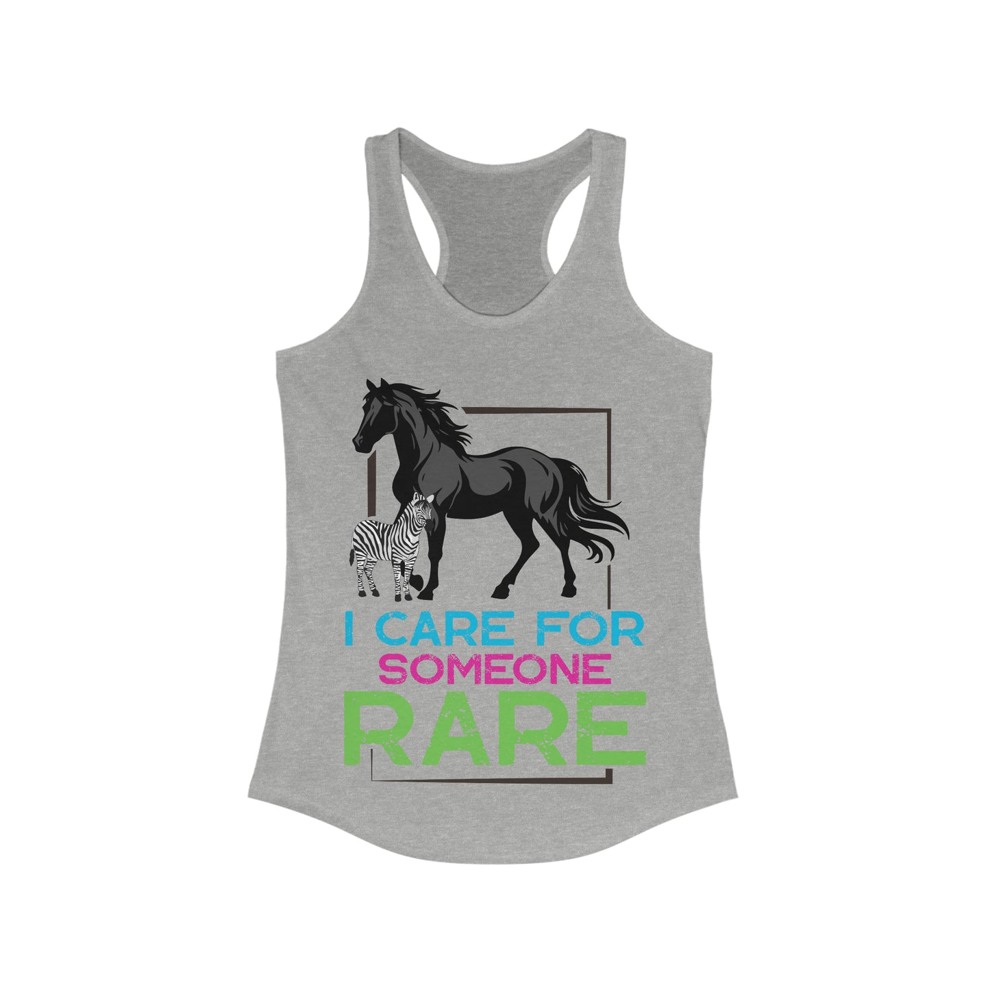 Rare Horse Mom Women's Ideal Racerback Tank
