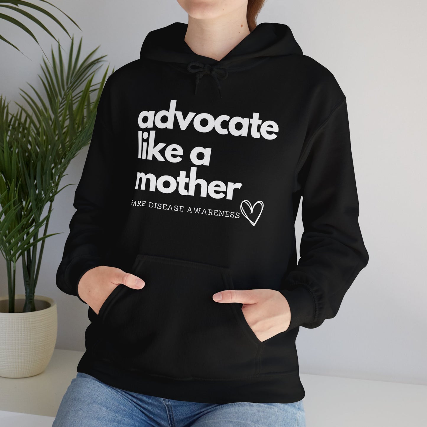 Advocate Like a Mother, Unisex Heavy Blend™ Hooded Sweatshirt
