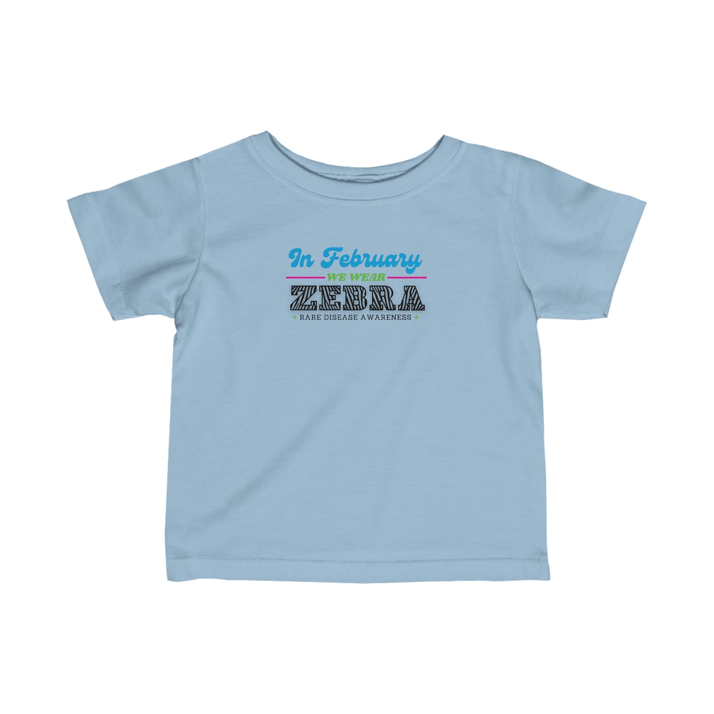 In February - we wear - ZEBRA Infant Fine Jersey Tee