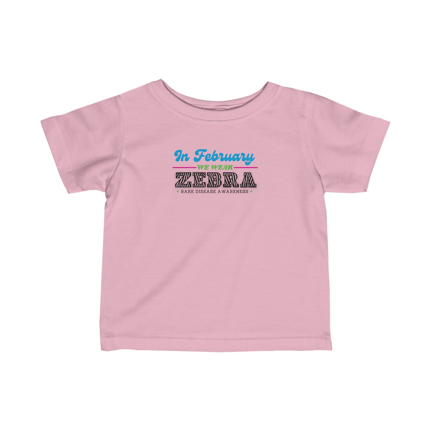 In February - we wear - ZEBRA Infant Fine Jersey Tee