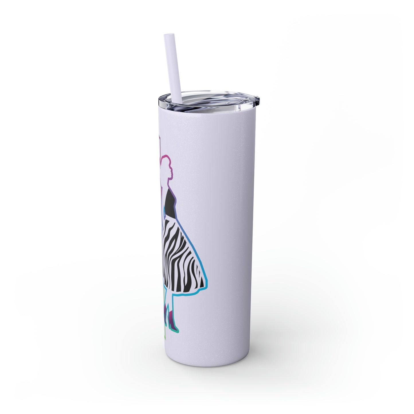 Rare Rayas Skinny Tumbler with Straw, 20oz