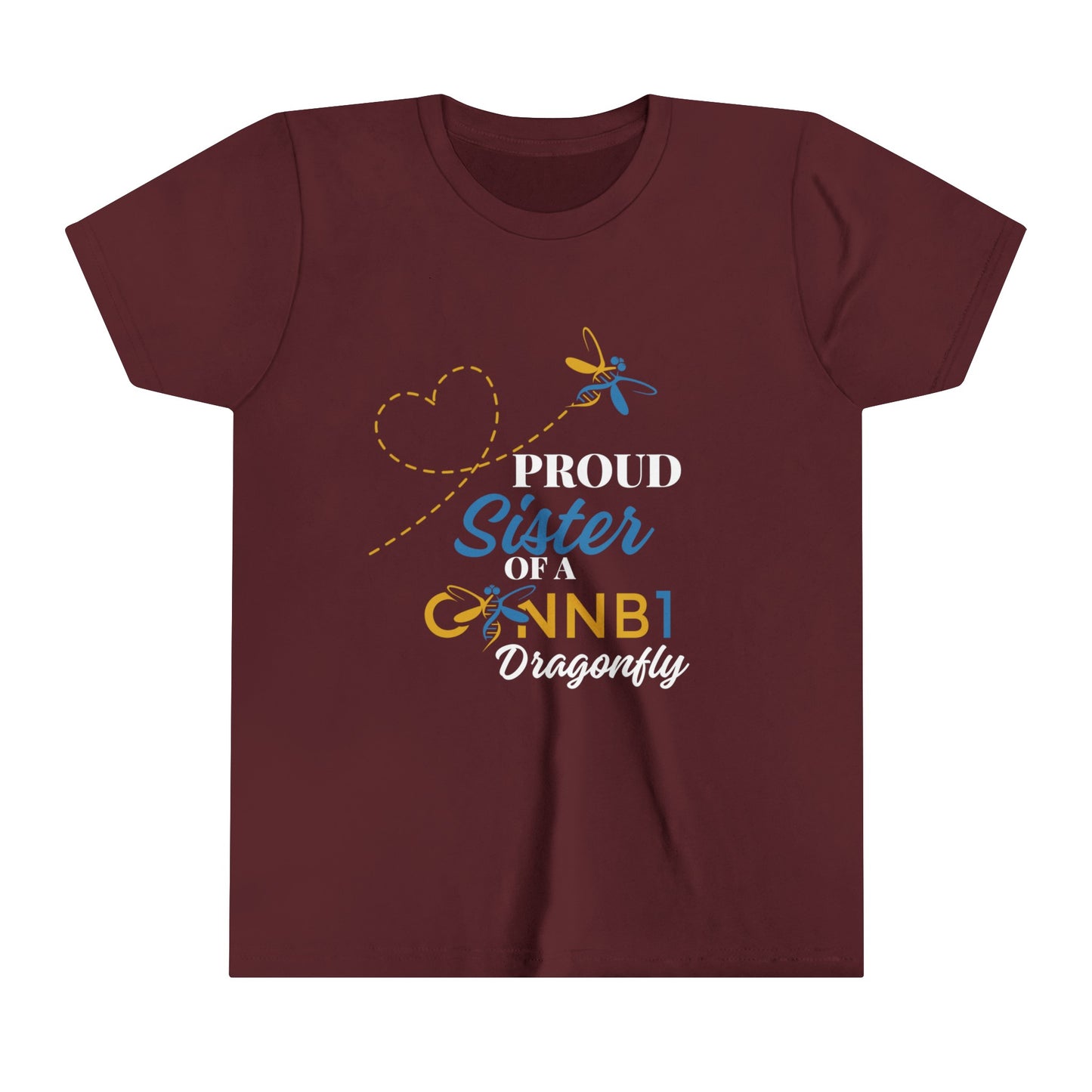 Proud Dragonfly Collection: Sister, Youth Short Sleeve Tee