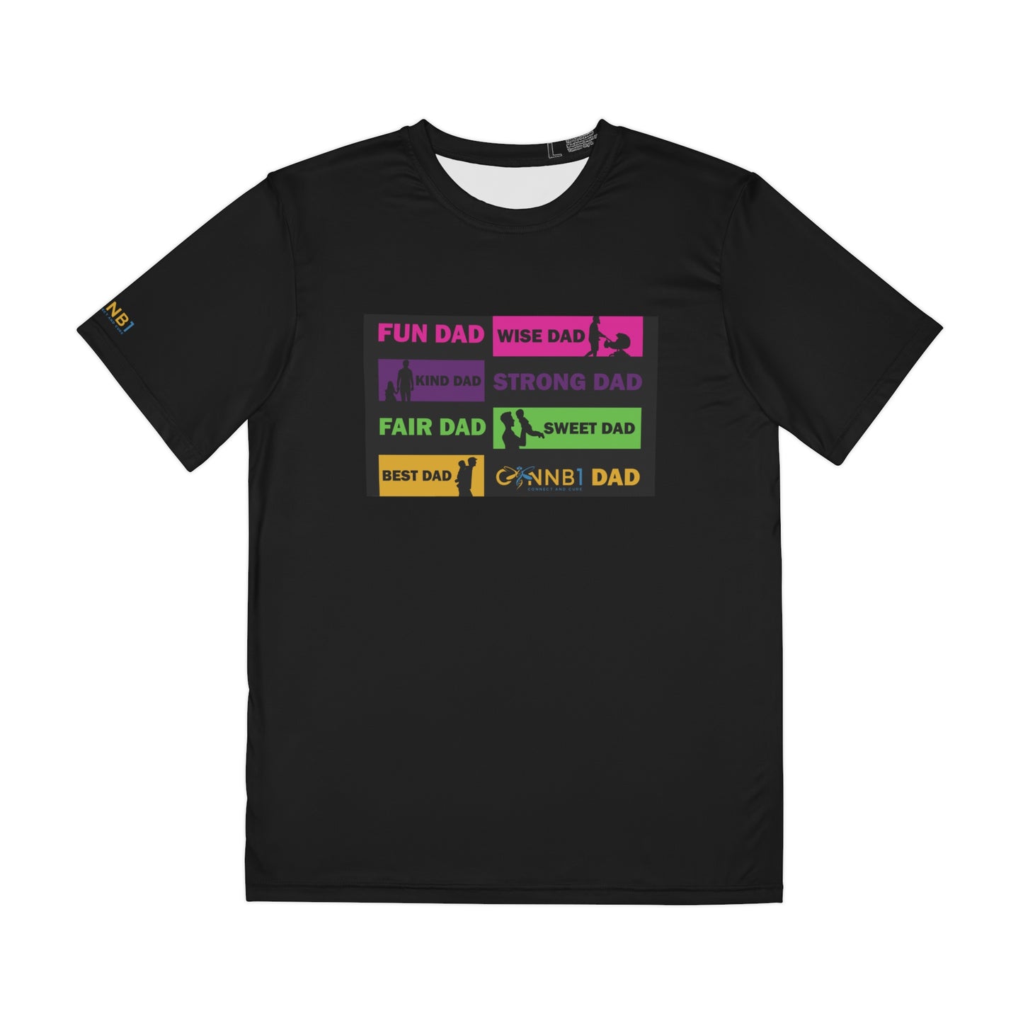 Dads Men's Polyester Tee (AOP)