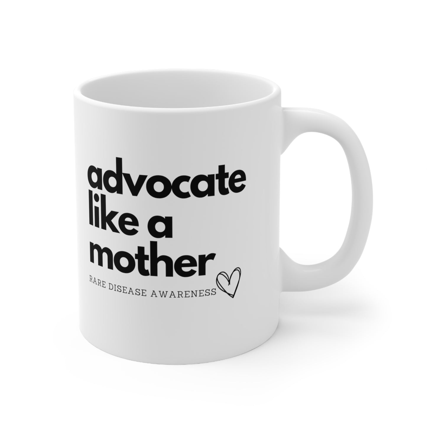 Advocate Like A Mother, Ceramic Mug 11oz