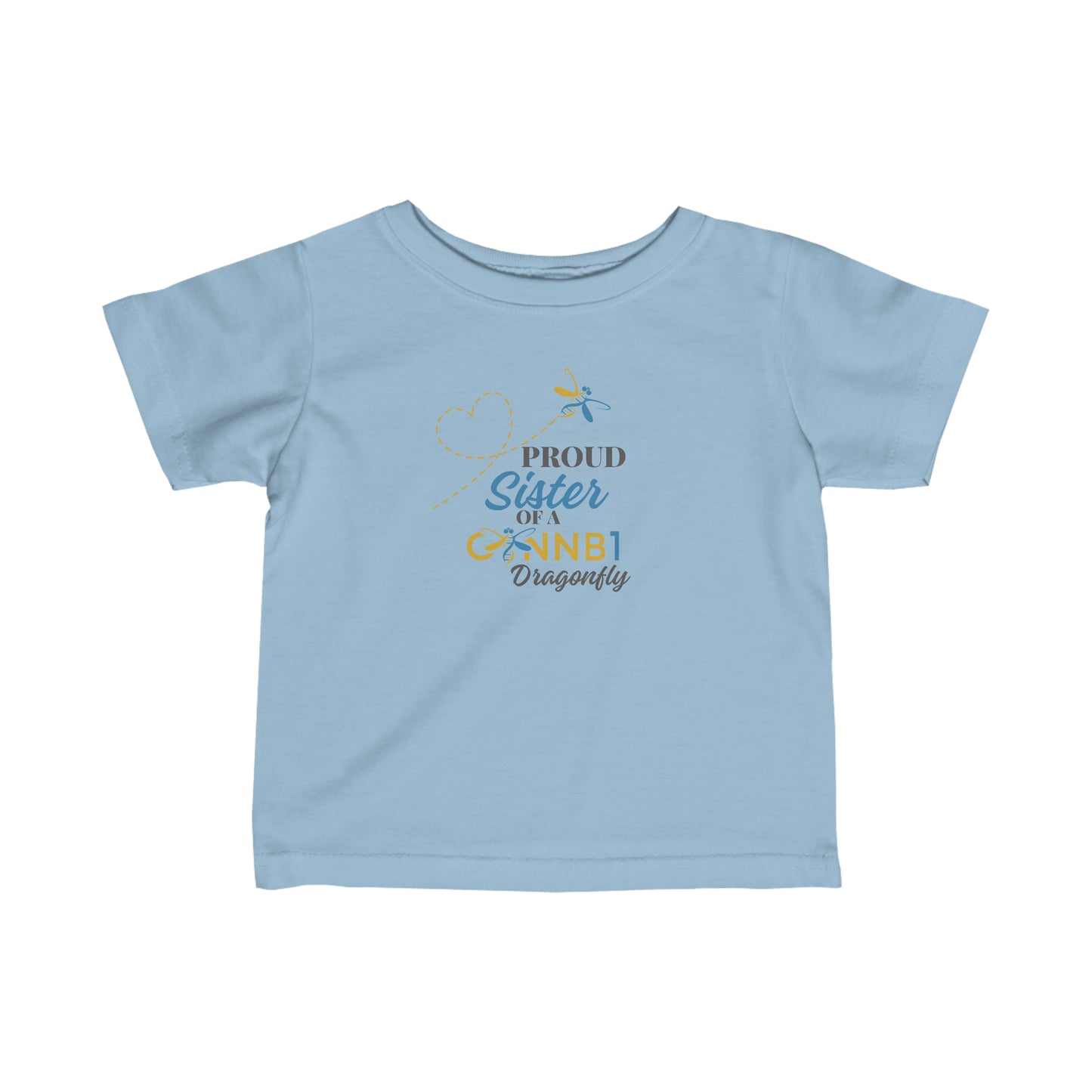 Proud Dragonfly Collection: Sister,  Infant Fine Jersey Tee
