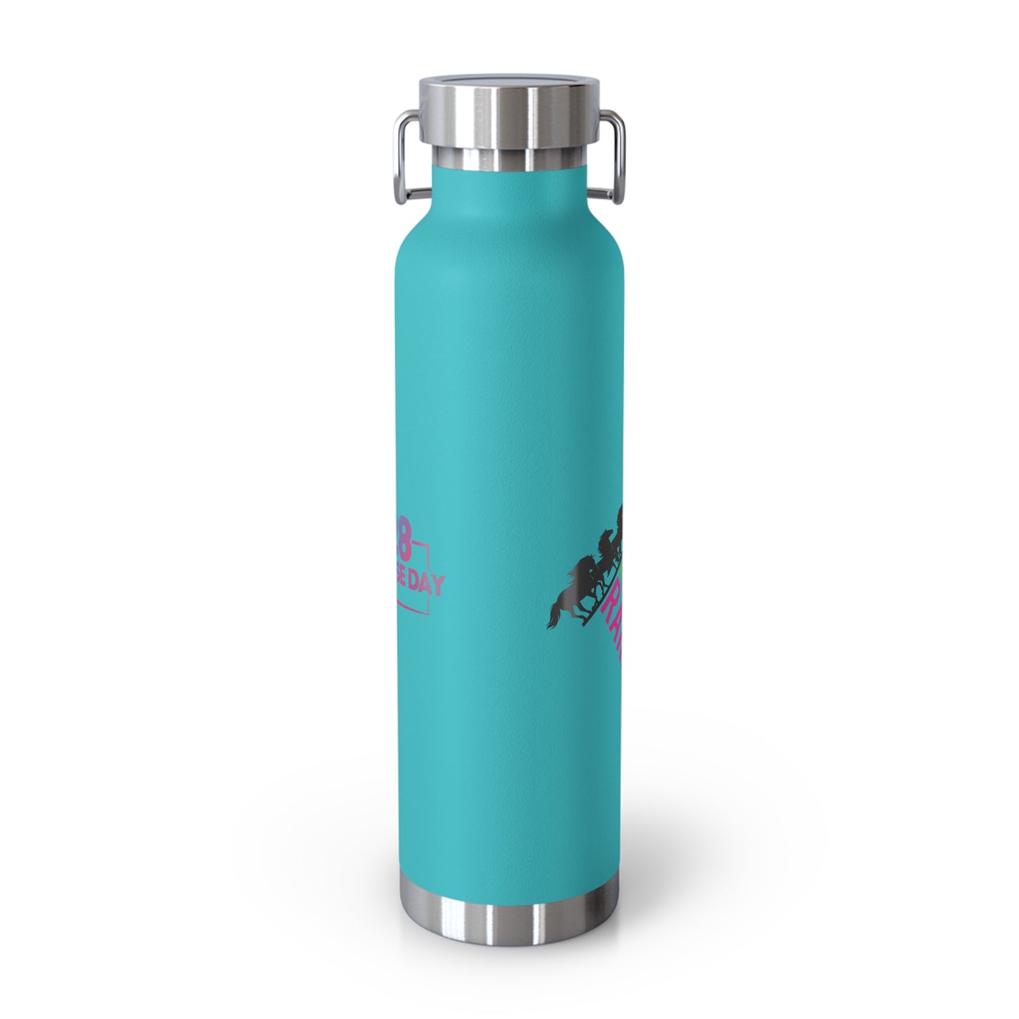 Rare Zebra Lead Copper Vacuum Insulated Bottle, 22oz