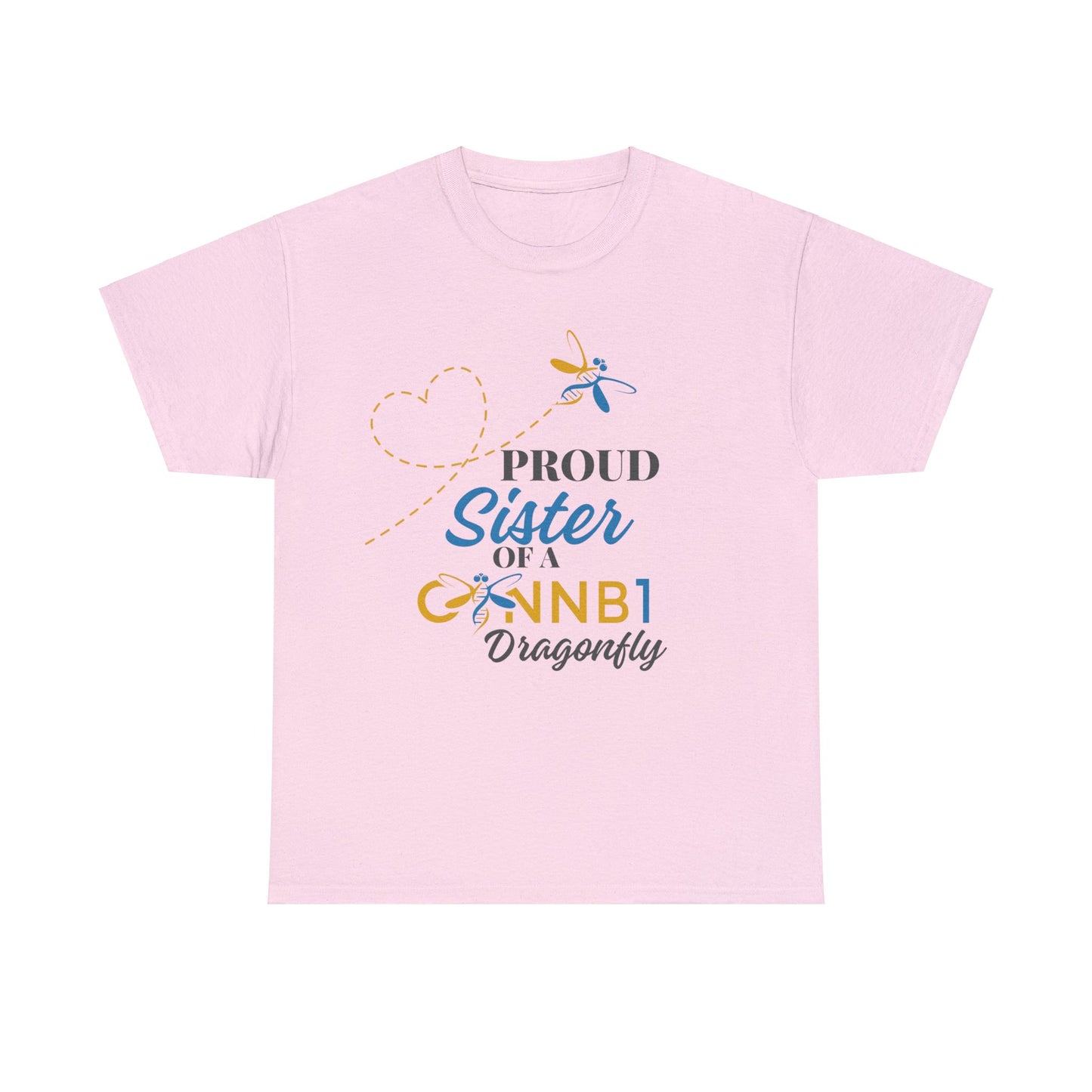 Proud Dragonfly: Sister, Unisex Heavy Cotton Tee