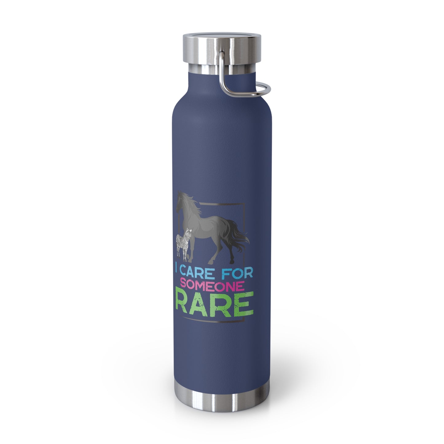 Rare Horse Mom Copper Vacuum Insulated Bottle, 22oz