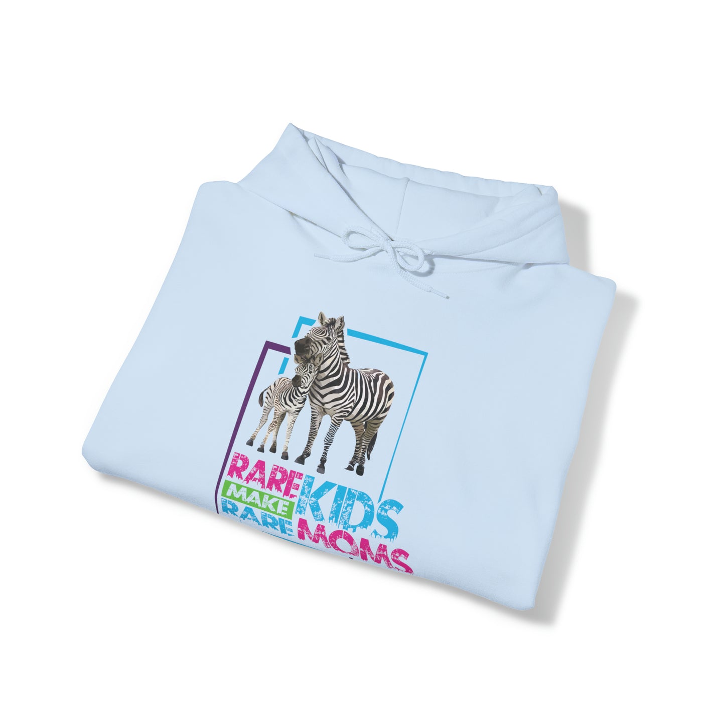 Rare Mom Zebra Unisex Heavy Blend™ Hooded Sweatshirt