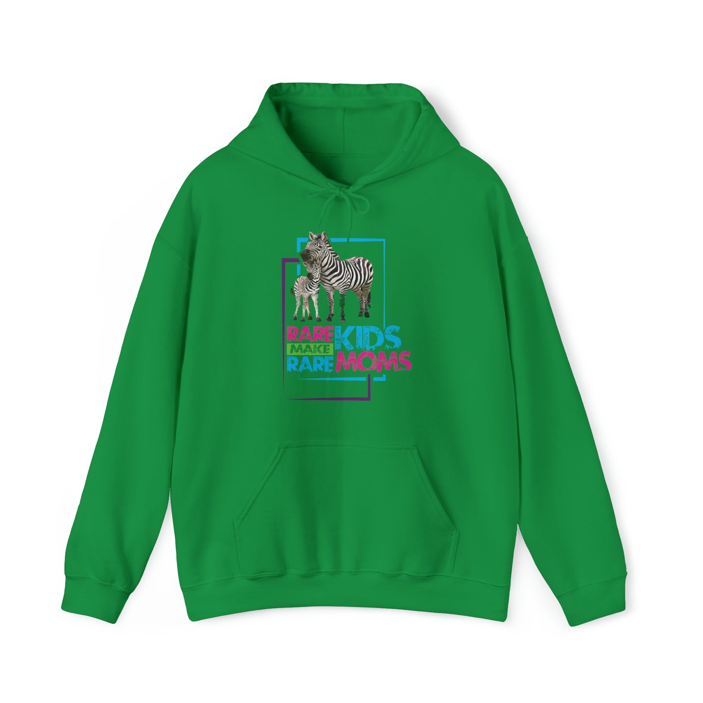 Rare Mom Zebra Unisex Heavy Blend™ Hooded Sweatshirt