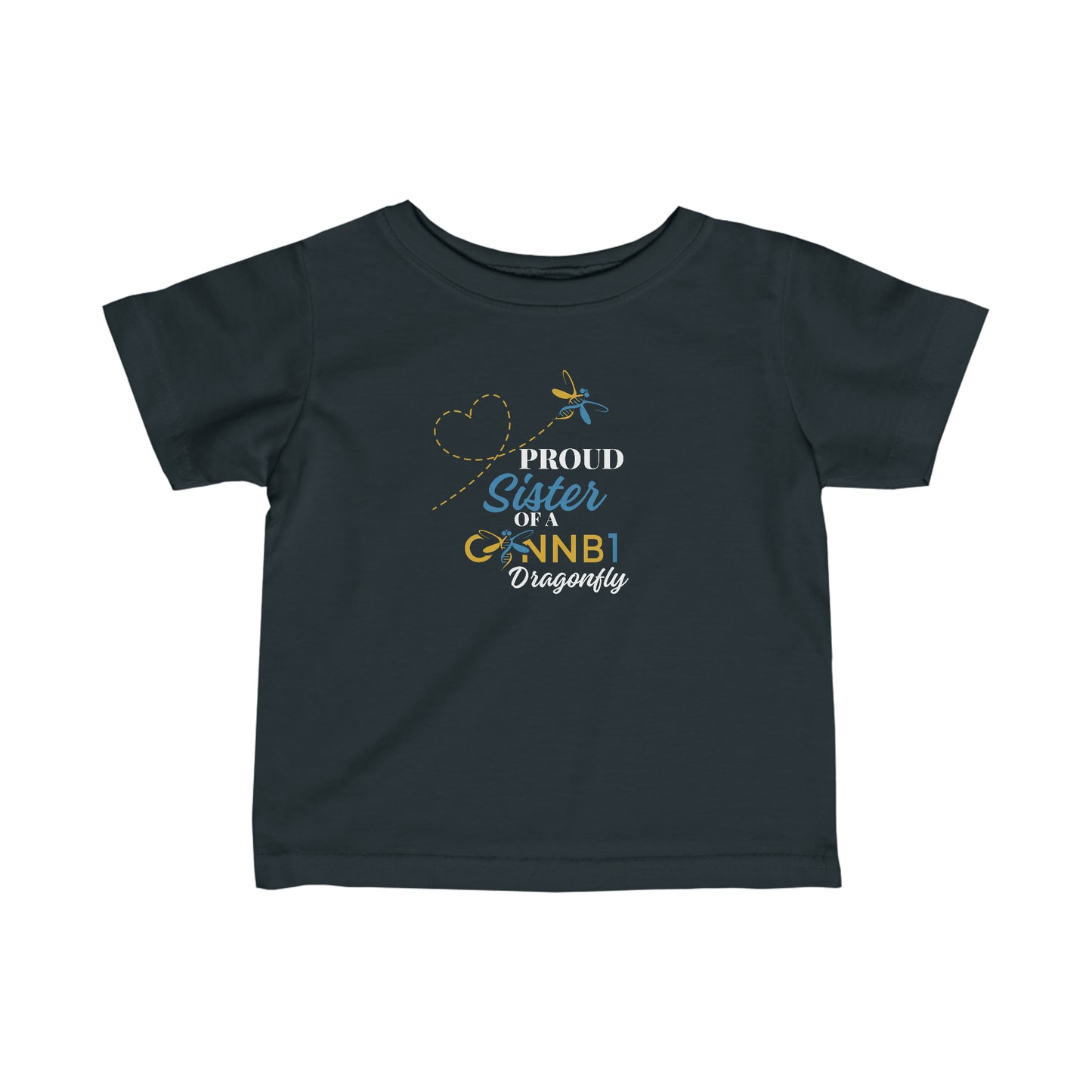 Proud Dragonfly Collection: Sister,  Infant Fine Jersey Tee