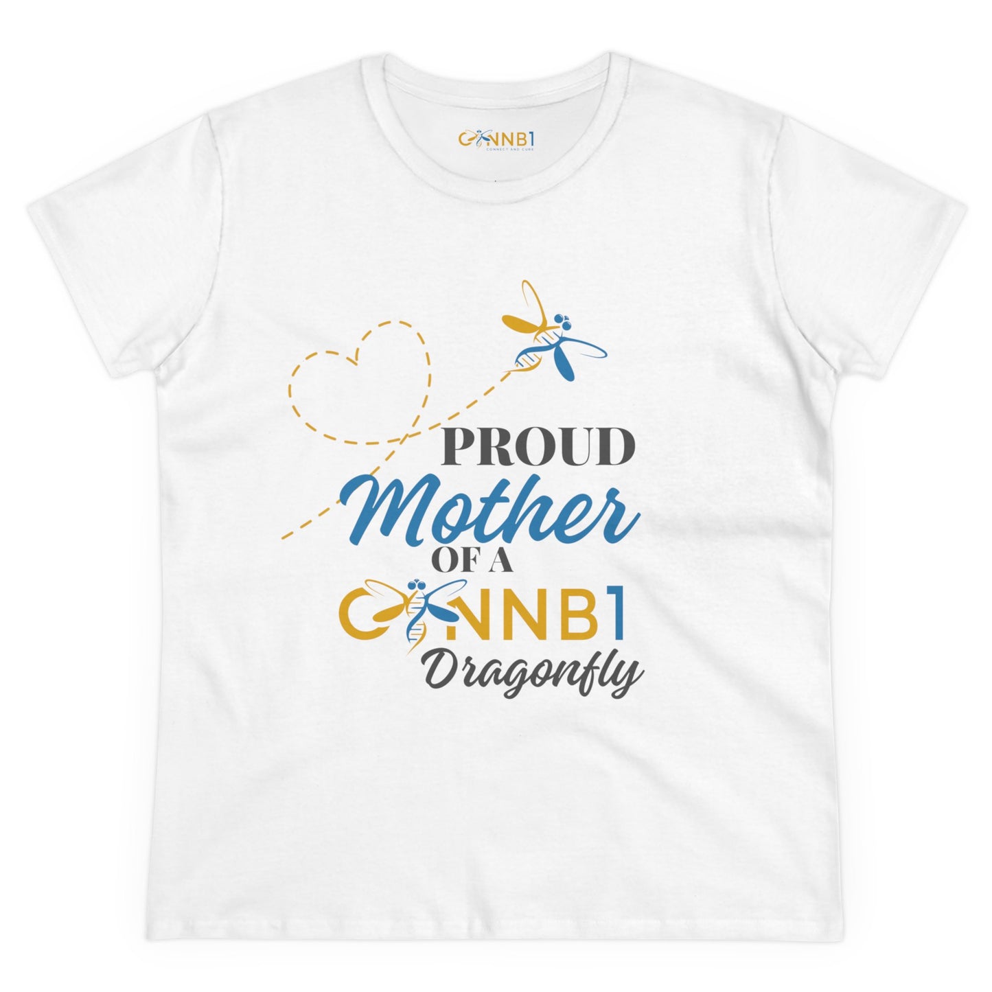 Proud Dragonfly Collection: Mother, Women's Midweight Cotton Tee