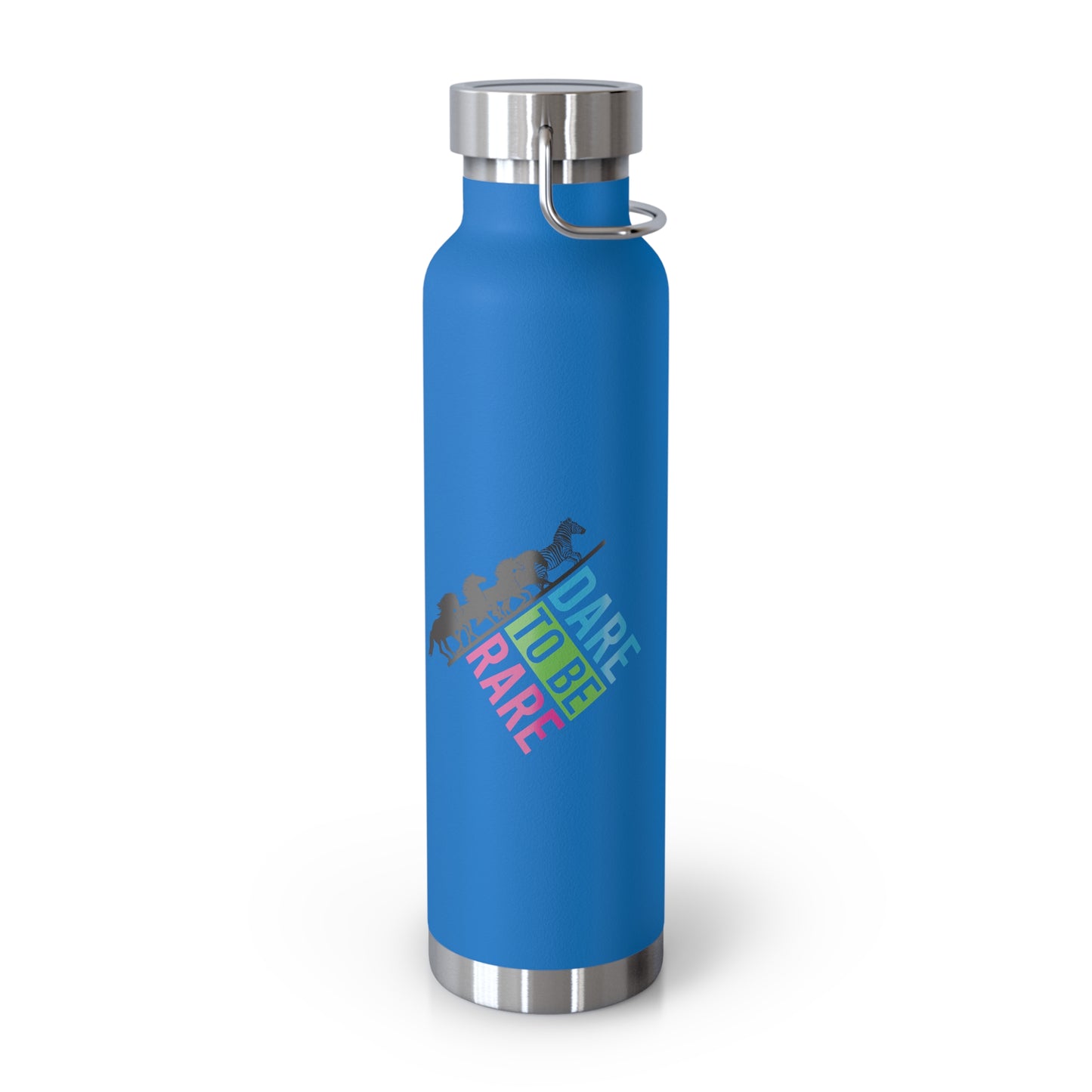 Rare Zebra Lead Copper Vacuum Insulated Bottle, 22oz