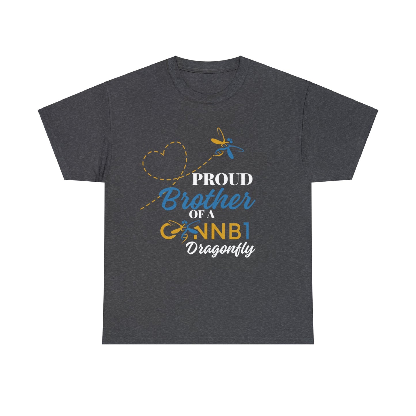 Proud Dragonfly: Brother, Unisex Heavy Cotton Tee