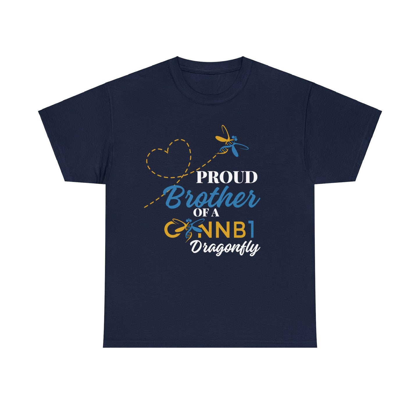 Proud Dragonfly: Brother, Unisex Heavy Cotton Tee