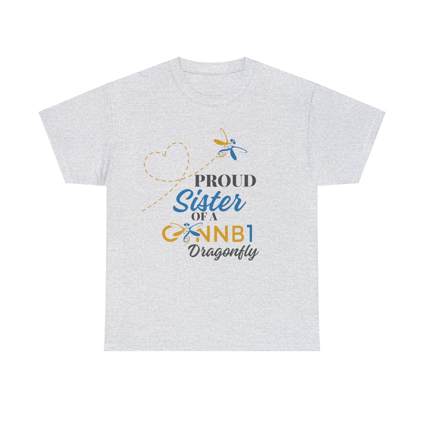 Proud Dragonfly: Sister, Unisex Heavy Cotton Tee