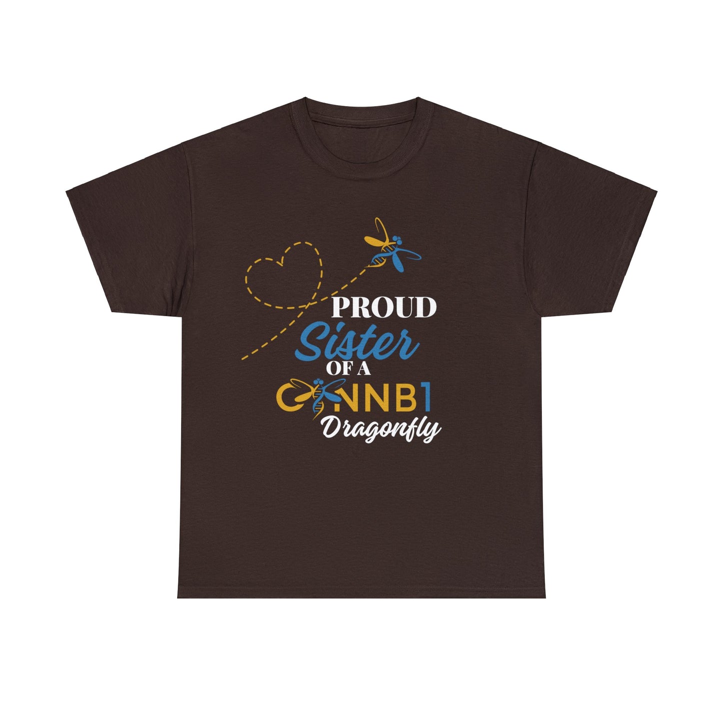 Proud Dragonfly: Sister, Unisex Heavy Cotton Tee