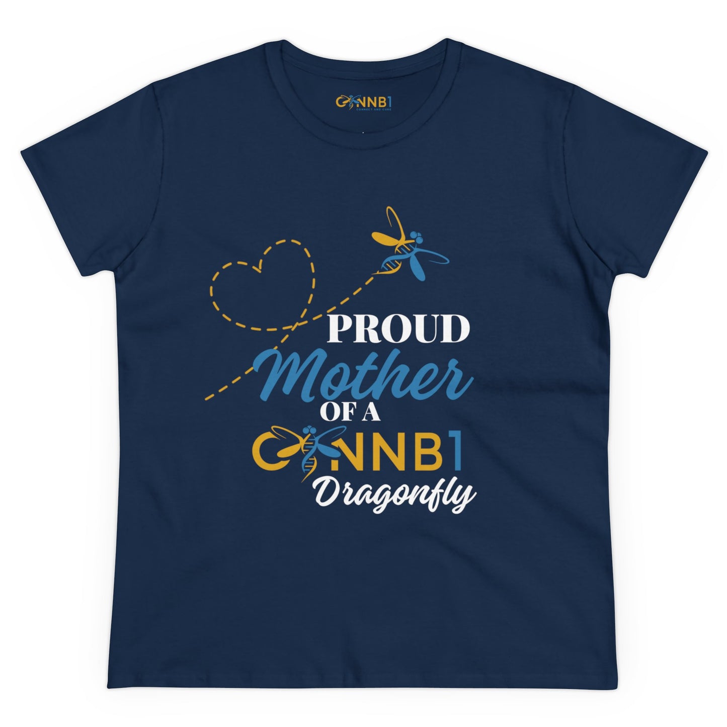 Proud Dragonfly Collection: Mother, Women's Midweight Cotton Tee