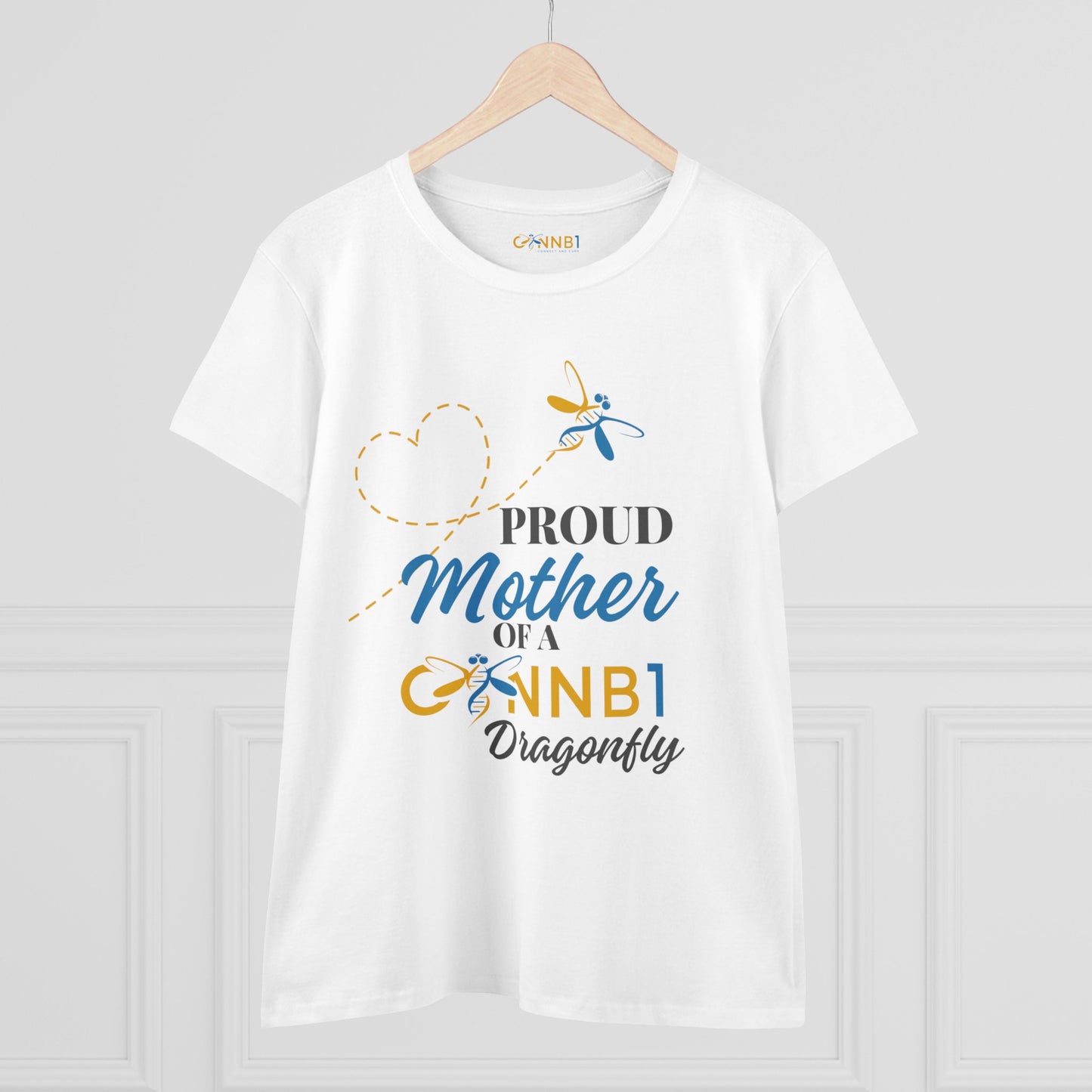 Proud Dragonfly Collection: Mother, Women's Midweight Cotton Tee